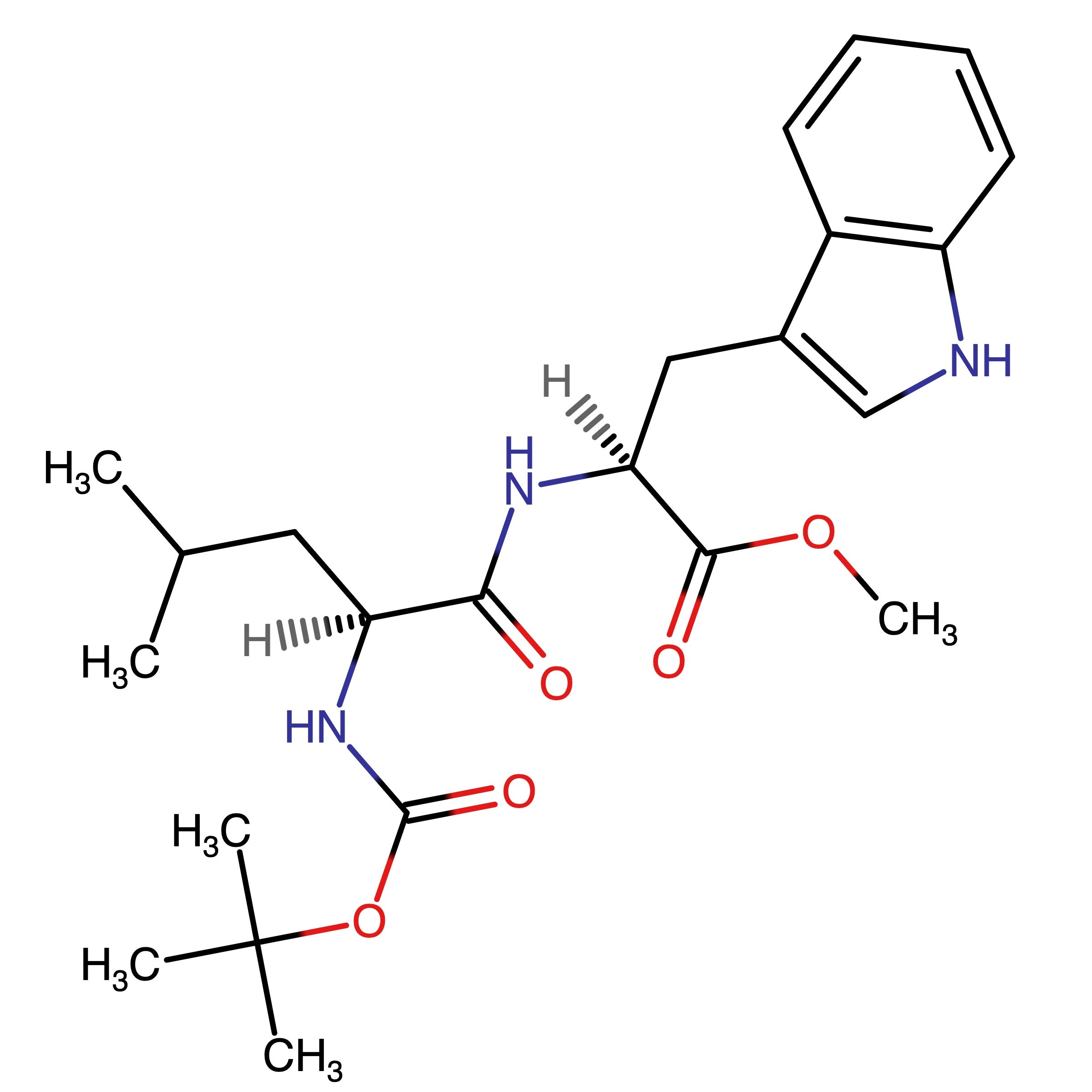 CAS 128254-47-7 | Methyl (tert-butoxycarbonyl)-L-leucyl-L-tryptophanate