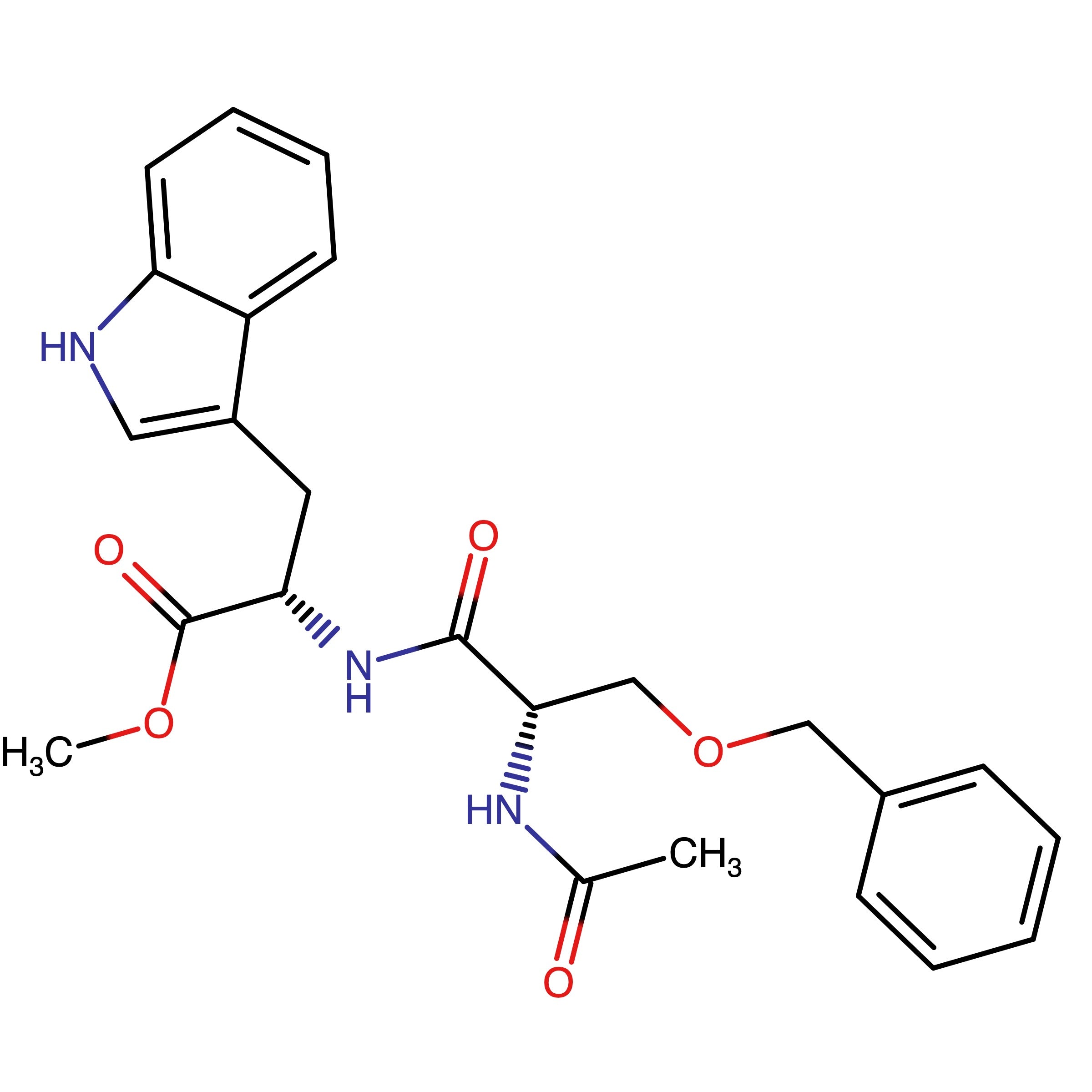 CAS 2730898-33-4 | Methyl N-acetyl-O-benzyl-L-seryl-L-tryptophanate
