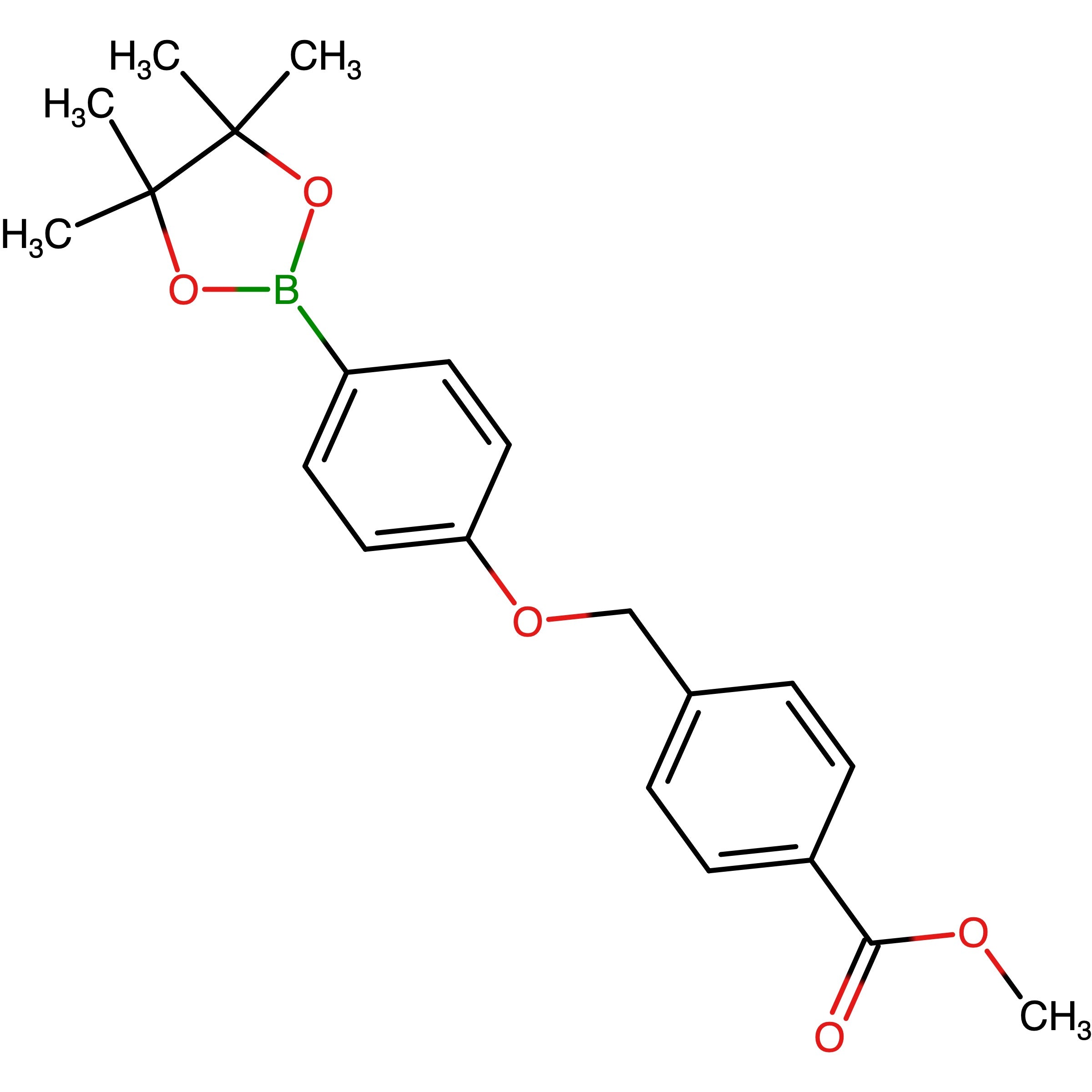 CAS 1813552-97-4 | Methyl 4-((4-(4,4,5,5-tetramethyl-1,3,2-dioxaborolan-2-yl)phenoxy)methyl)benzoate | MFCD31916458