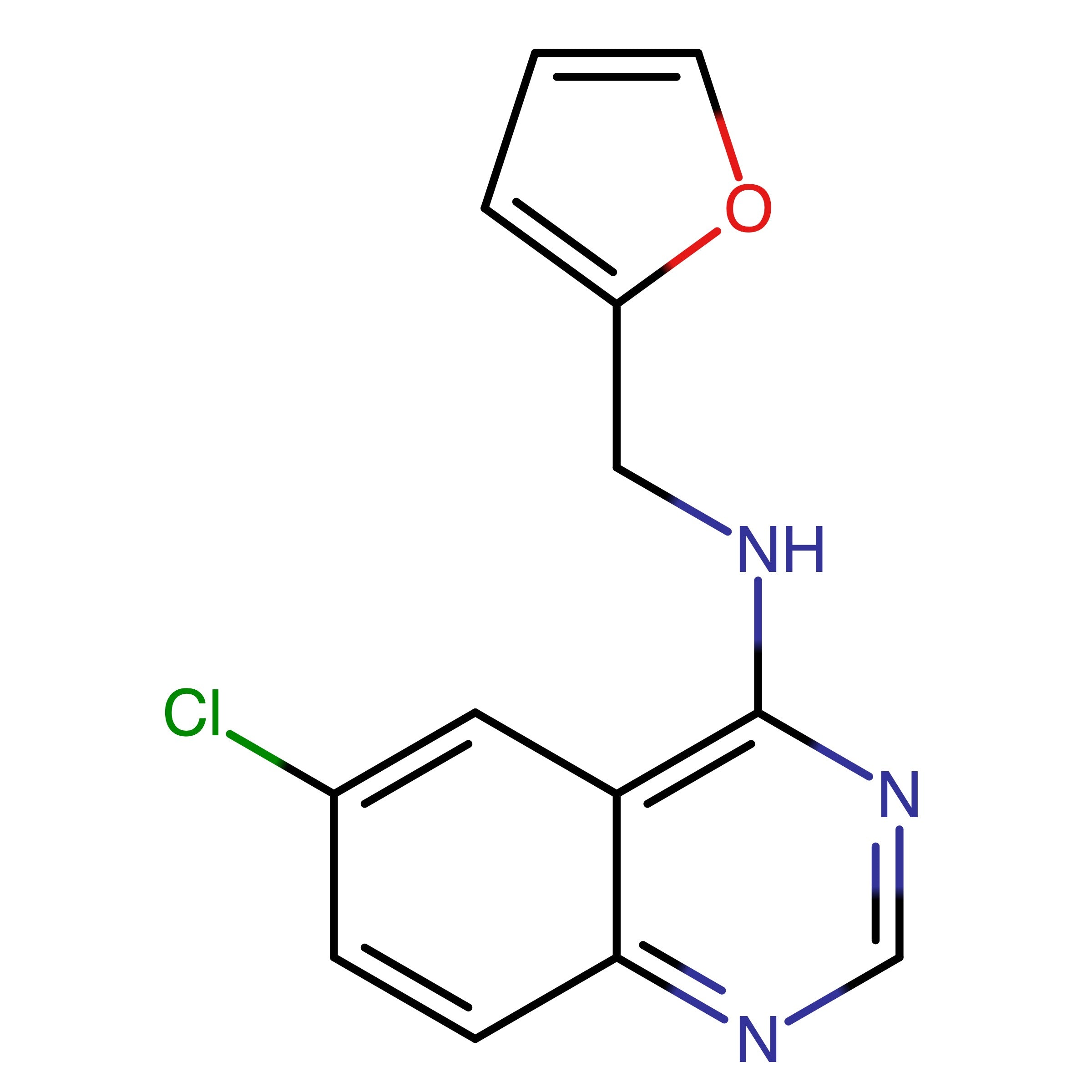 CAS 70128-50-6 | 6-Chloro-N-(furan-2-ylmethyl)quinazolin-4-amine