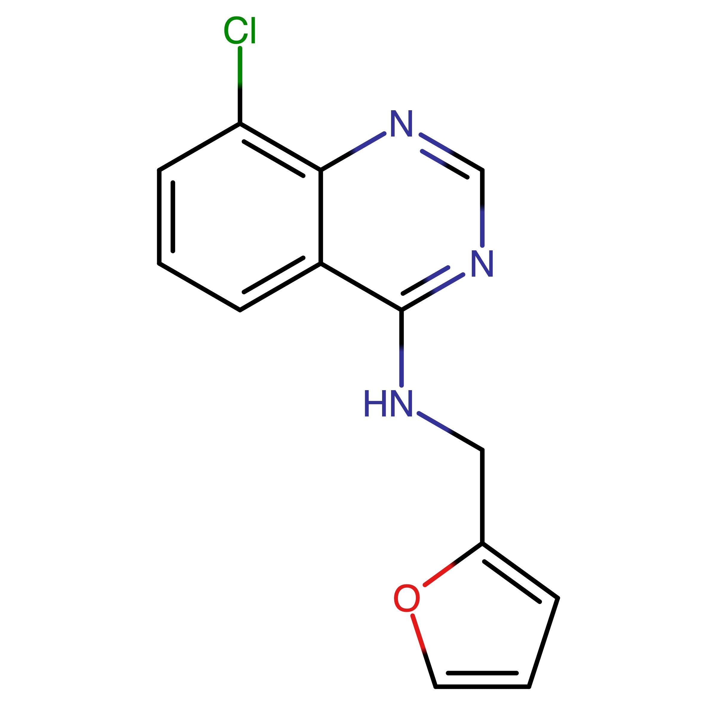 CAS 2376760-00-6 | 8-Chloro-N-(furan-2-ylmethyl)quinazolin-4-amine