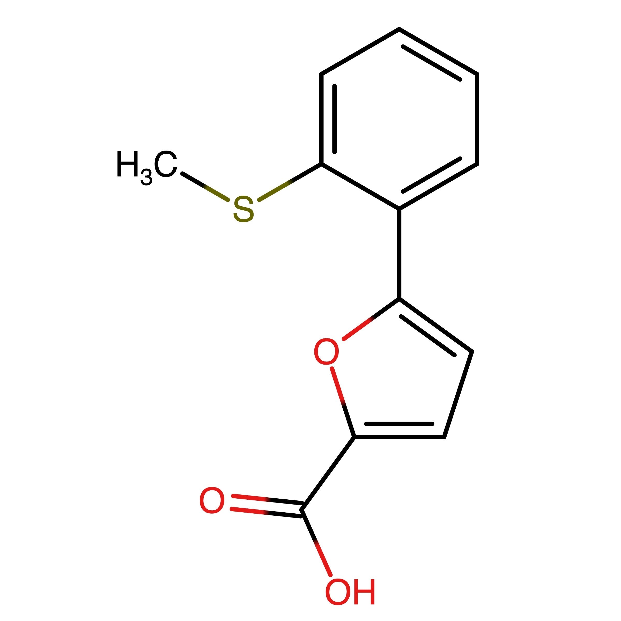 CAS 2150211-09-7 | 5-(2-(Methylthio)phenyl)furan-2-carboxylic acid