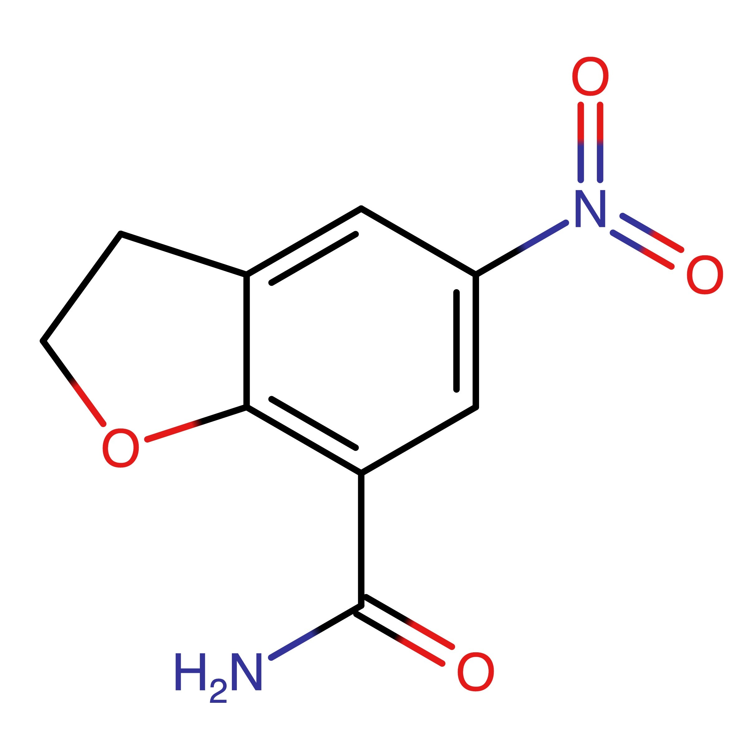 CAS 1616110-54-3 | 5-Nitro-2,3-dihydrobenzofuran-7-carboxamide