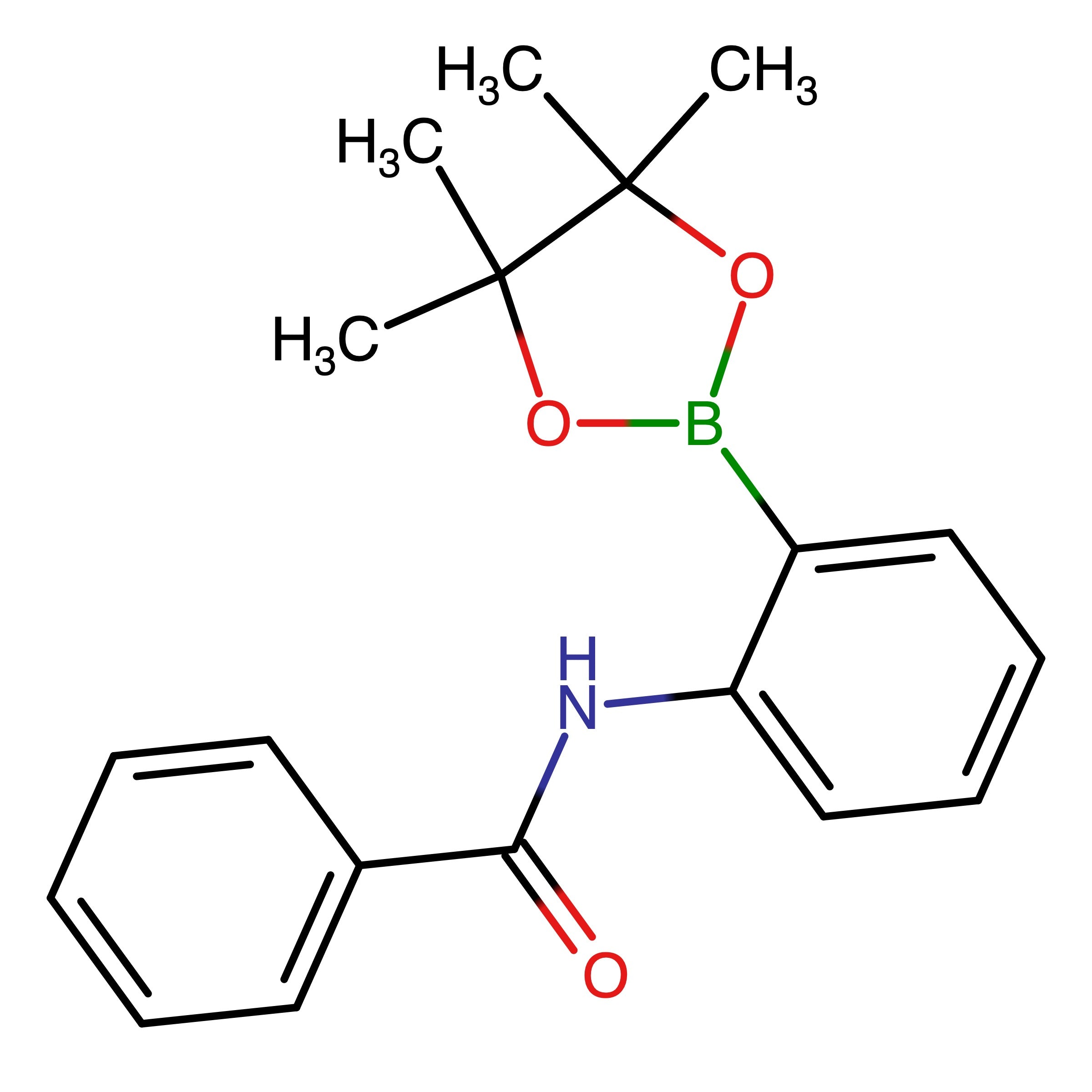 CAS 397843-98-0 | N-[2-(4,4,5,5-Tetramethyl-1,3,2-dioxaborolan-2-yl)phenyl]benzamide | MFCD22415453
