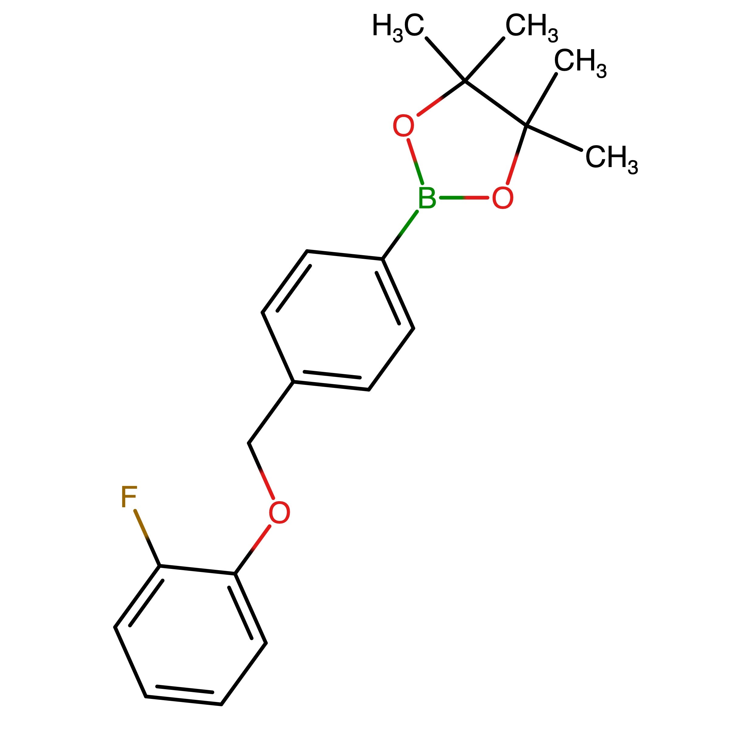 CAS 2245053-33-0 | 2-[4-[(2-Fluorophenoxy)methyl]phenyl]-4,4,5,5-tetramethyl-1,3,2-dioxaborolane