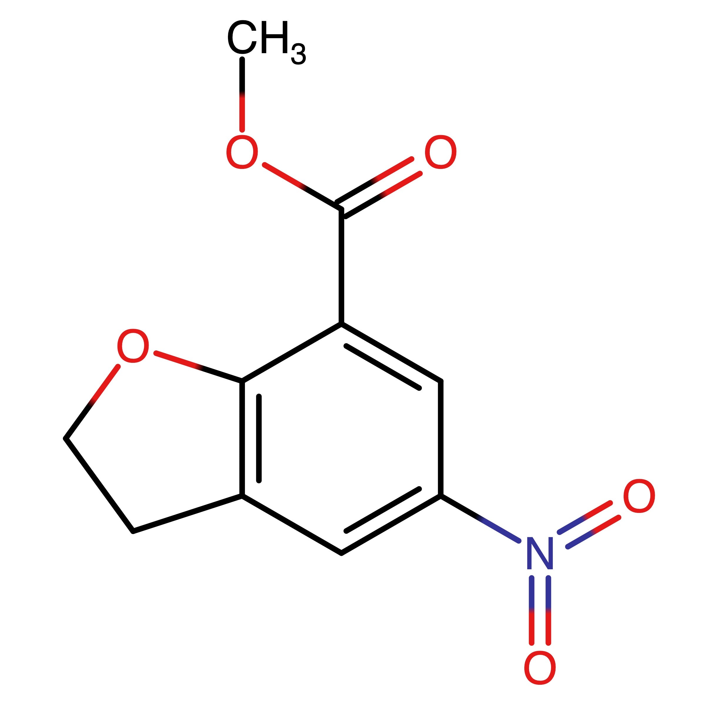 CAS 1616110-66-7 | Methyl 5-nitro-2,3-dihydrobenzofuran-7-carboxylate
