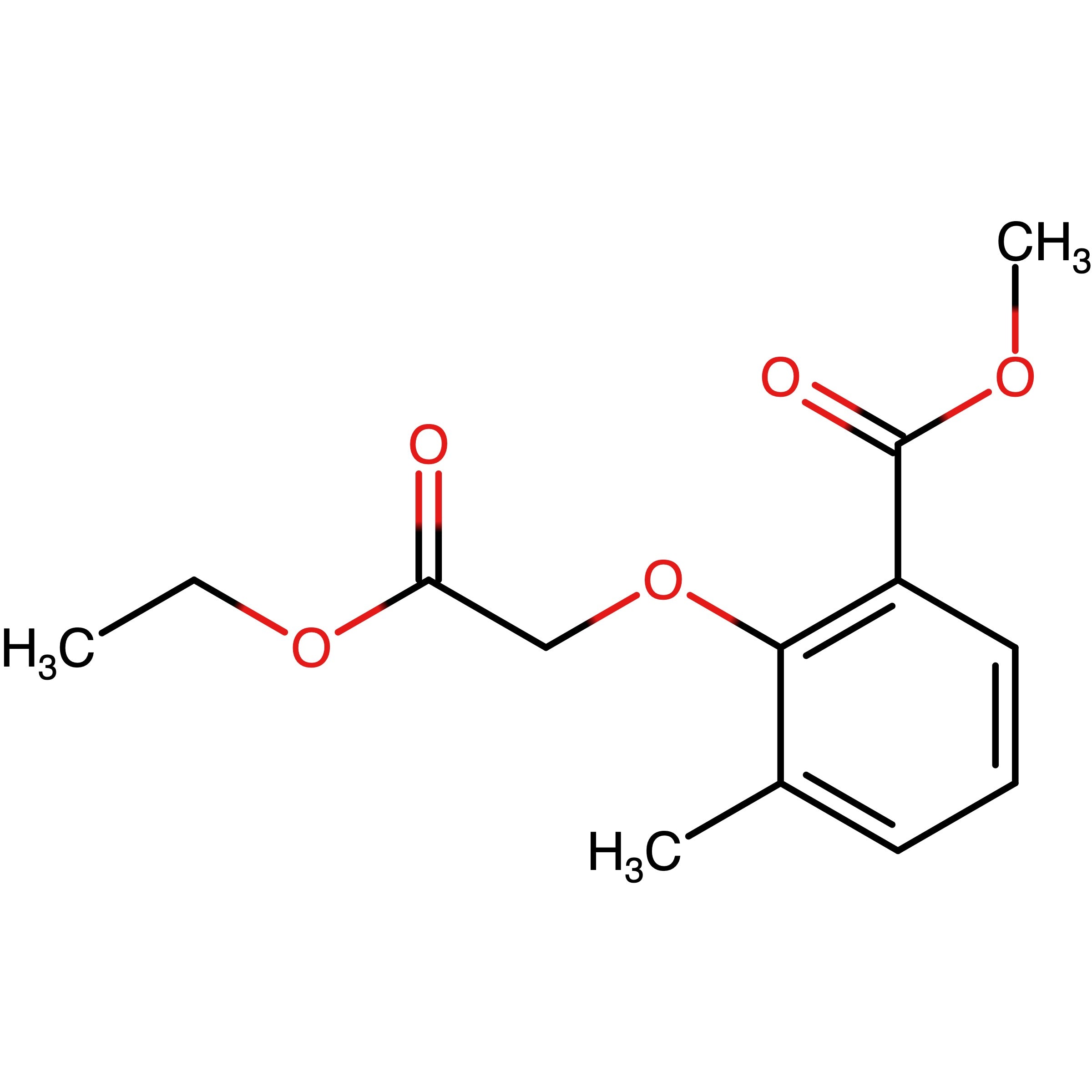 CAS 1616110-77-0 | Methyl 2-(2-ethoxy-2-oxoethoxy)-3-methylbenzoate