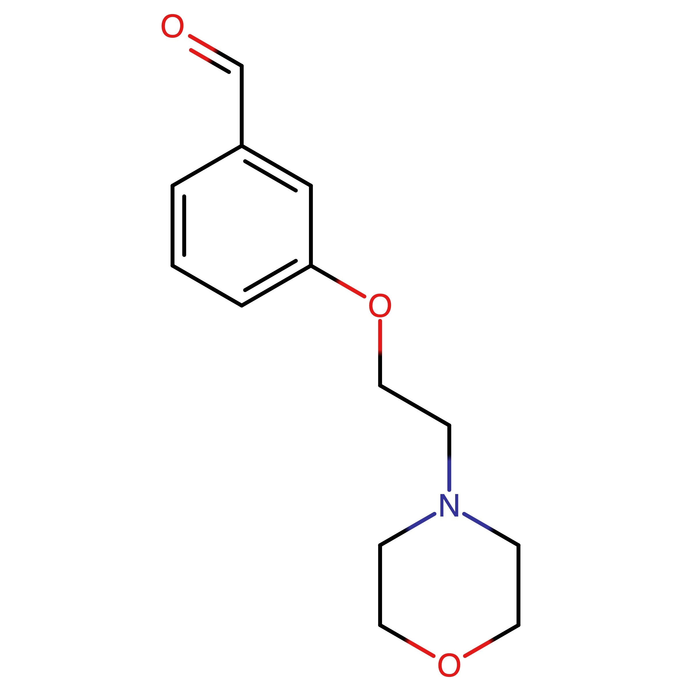 CAS 81068-26-0 | 3-(2-Morpholin-4-ylethoxy)benzaldehyde | MFCD07772845
