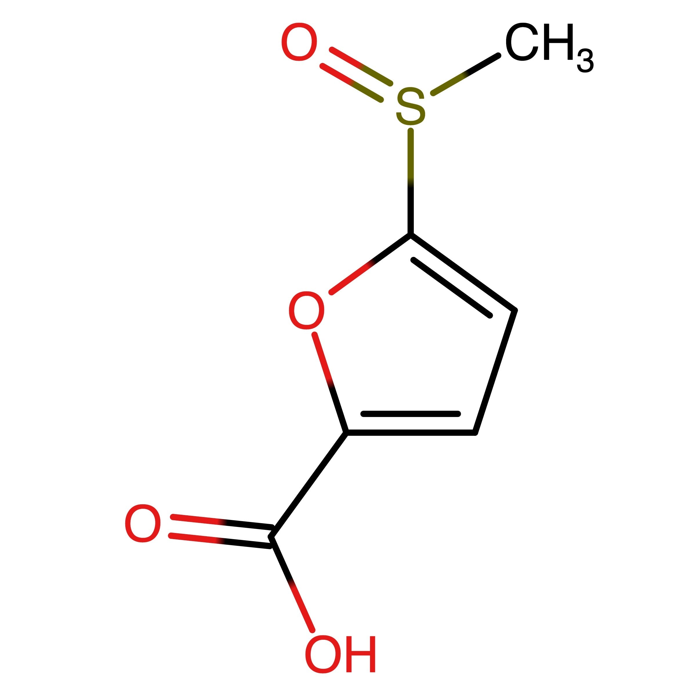 CAS 1344358-97-9 | 5-(Methylsulfinyl)furan-2-carboxylic acid