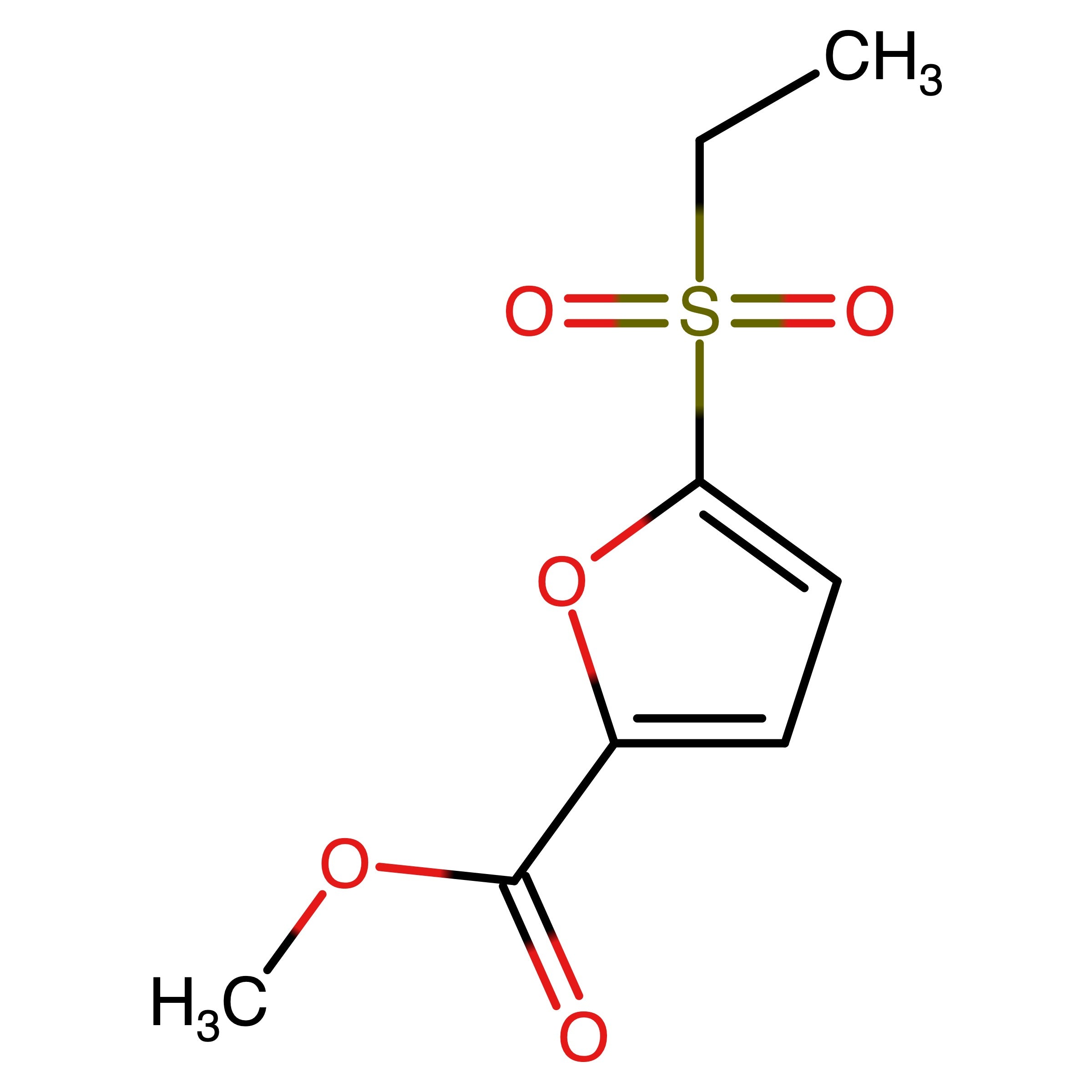 CAS 1708379-85-4 | Methyl 5-(ethylsulfonyl)furan-2-carboxylate