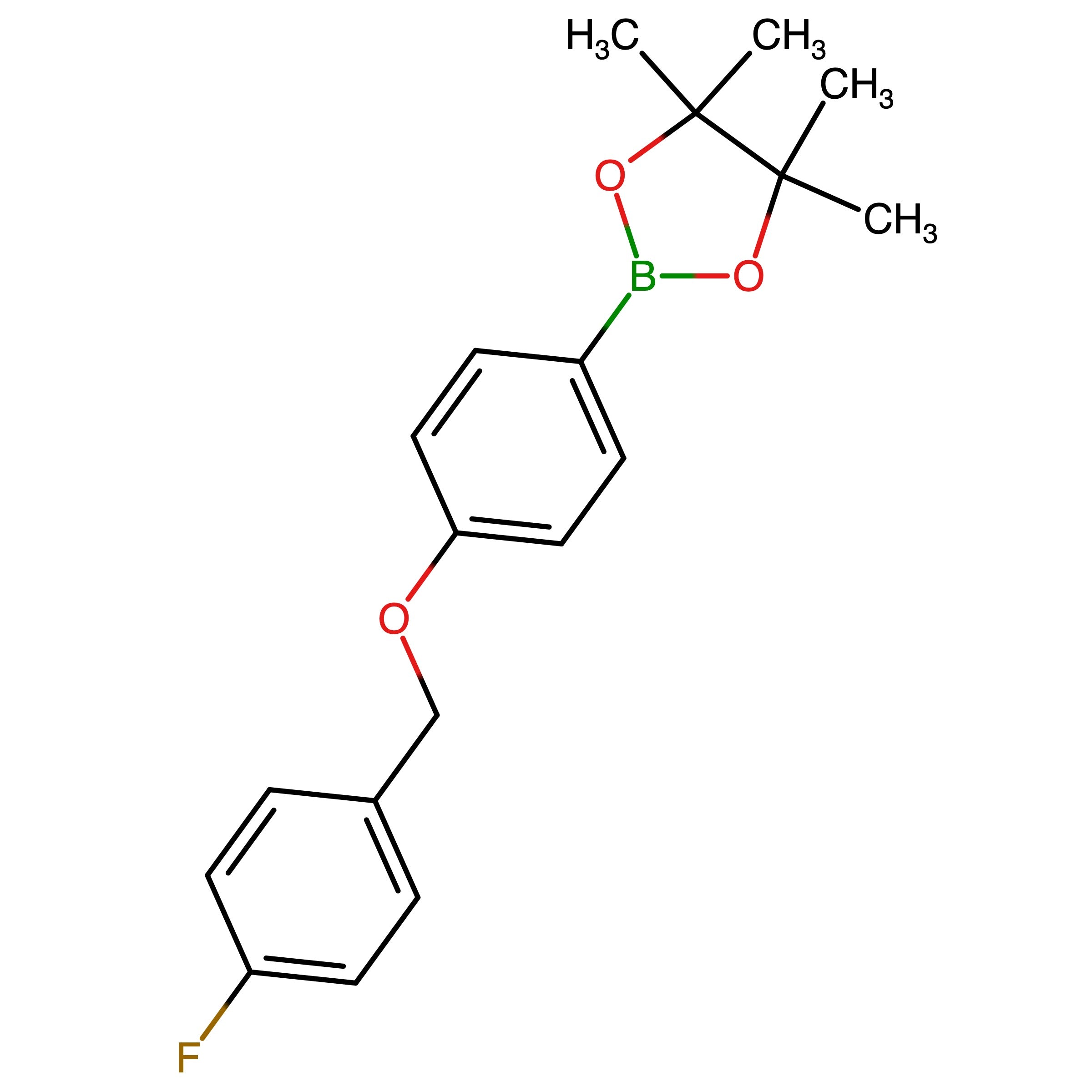 CAS 2097168-79-9 | 2-[4-[(4-Fluorophenyl)methoxy]phenyl]-4,4,5,5-tetramethyl-1,3,2-dioxaborolane | MFCD31583309