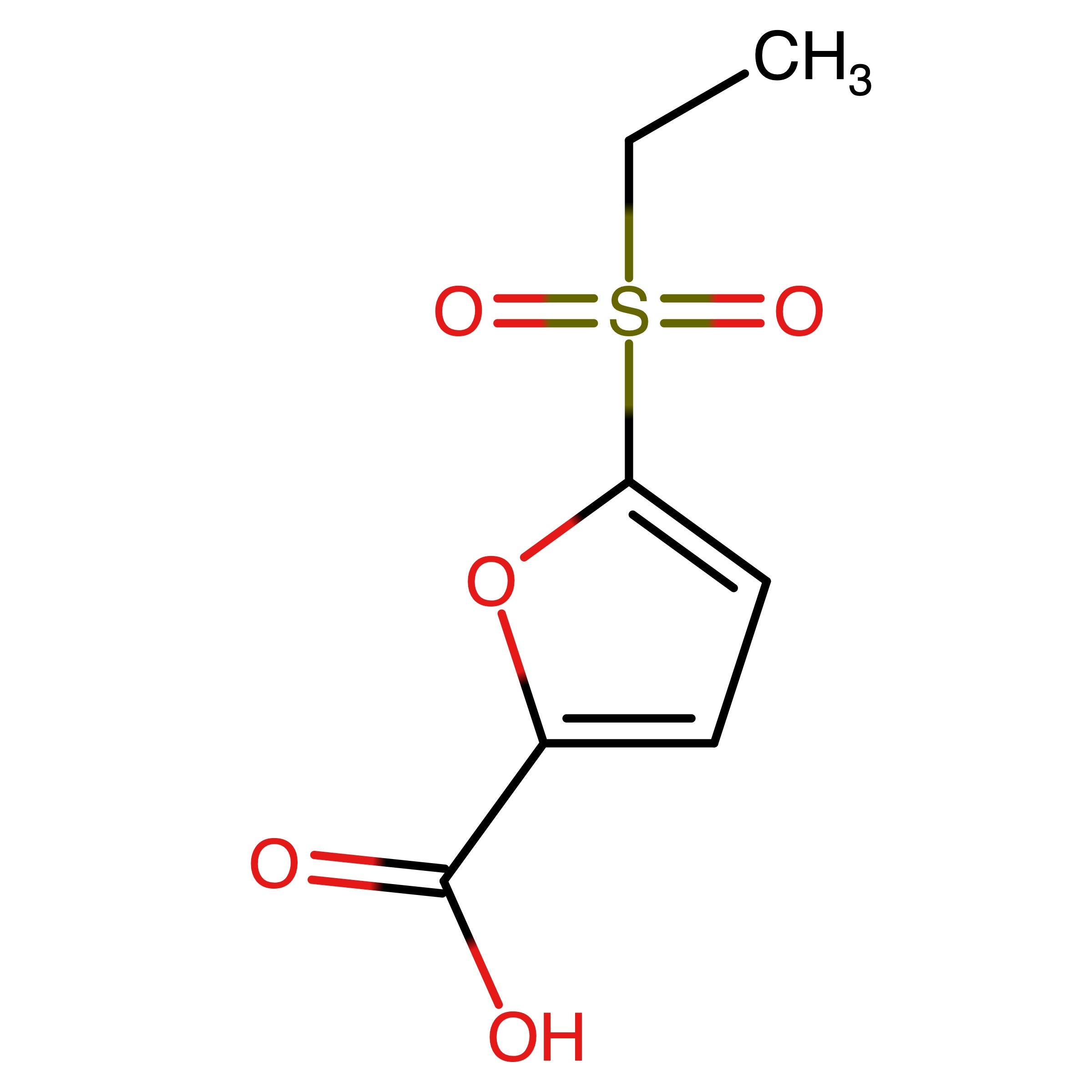 CAS 1280703-34-5 | 5-(Ethylsulfonyl)furan-2-carboxylic acid