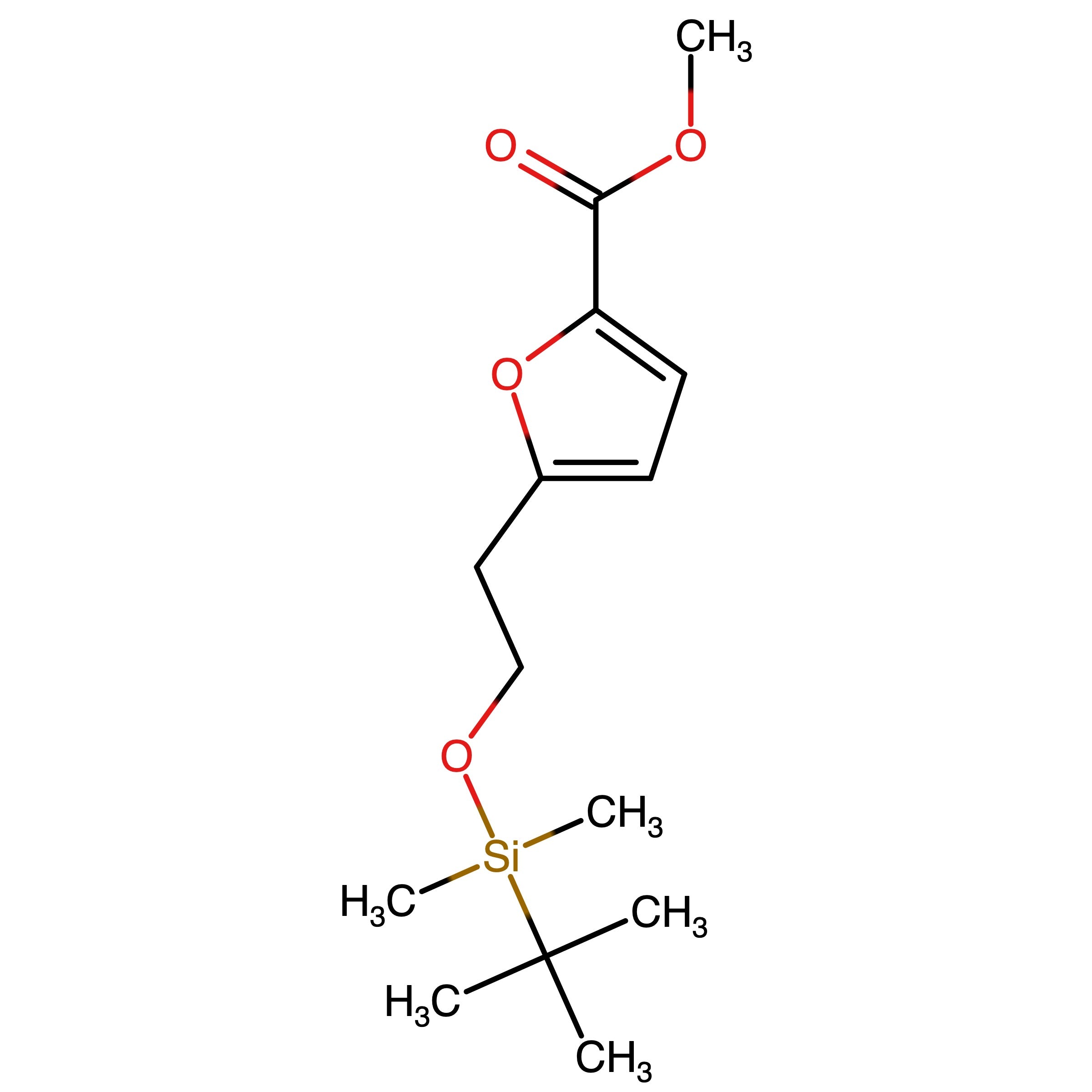 CAS 2778161-93-4 | Methyl 5-[2-[tert-butyl(dimethyl)silyl]oxyethyl]furan-2-carboxylate