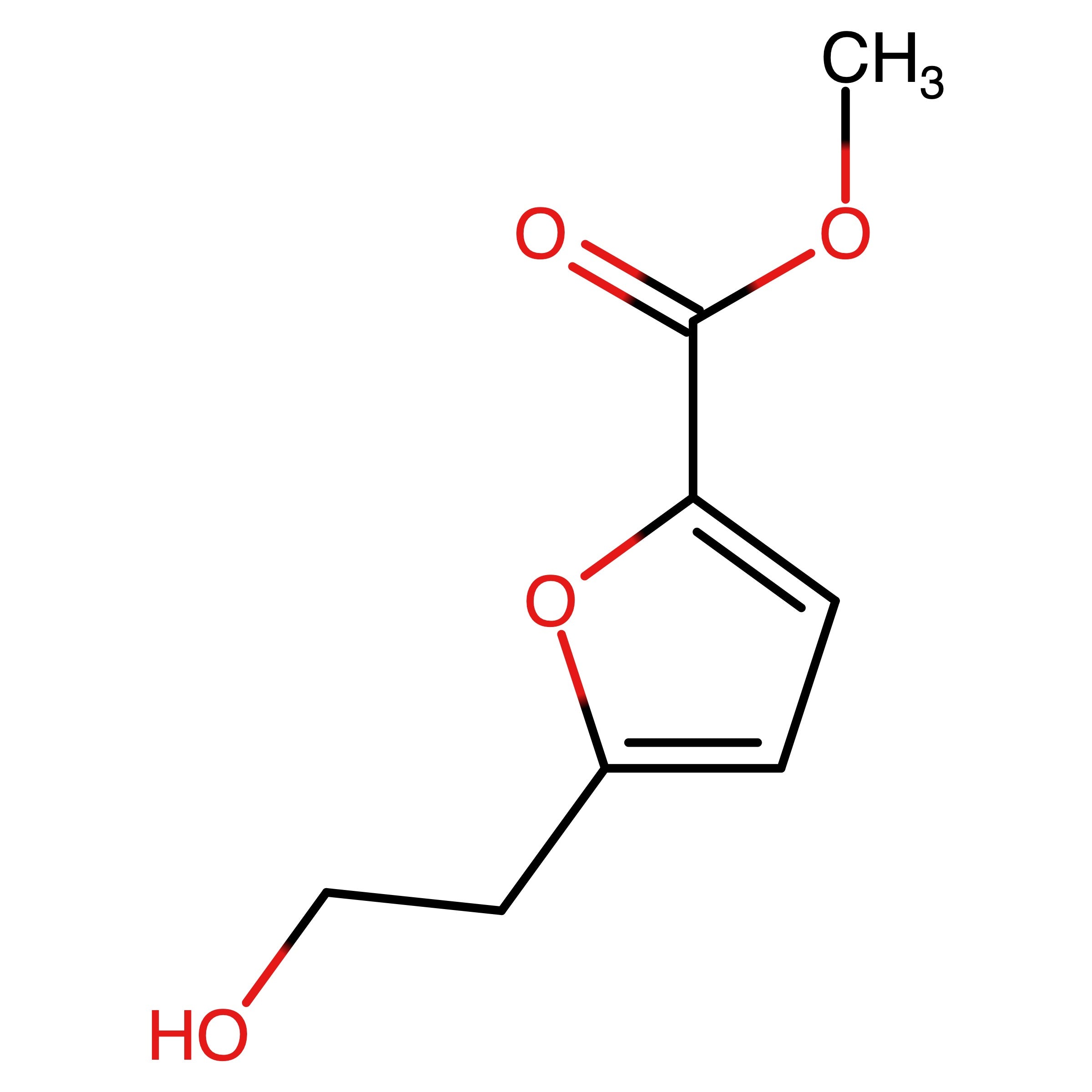 CAS 1000573-42-1 | Methyl 5-(2-hydroxyethyl)furan-2-carboxylate | MFCD09926393