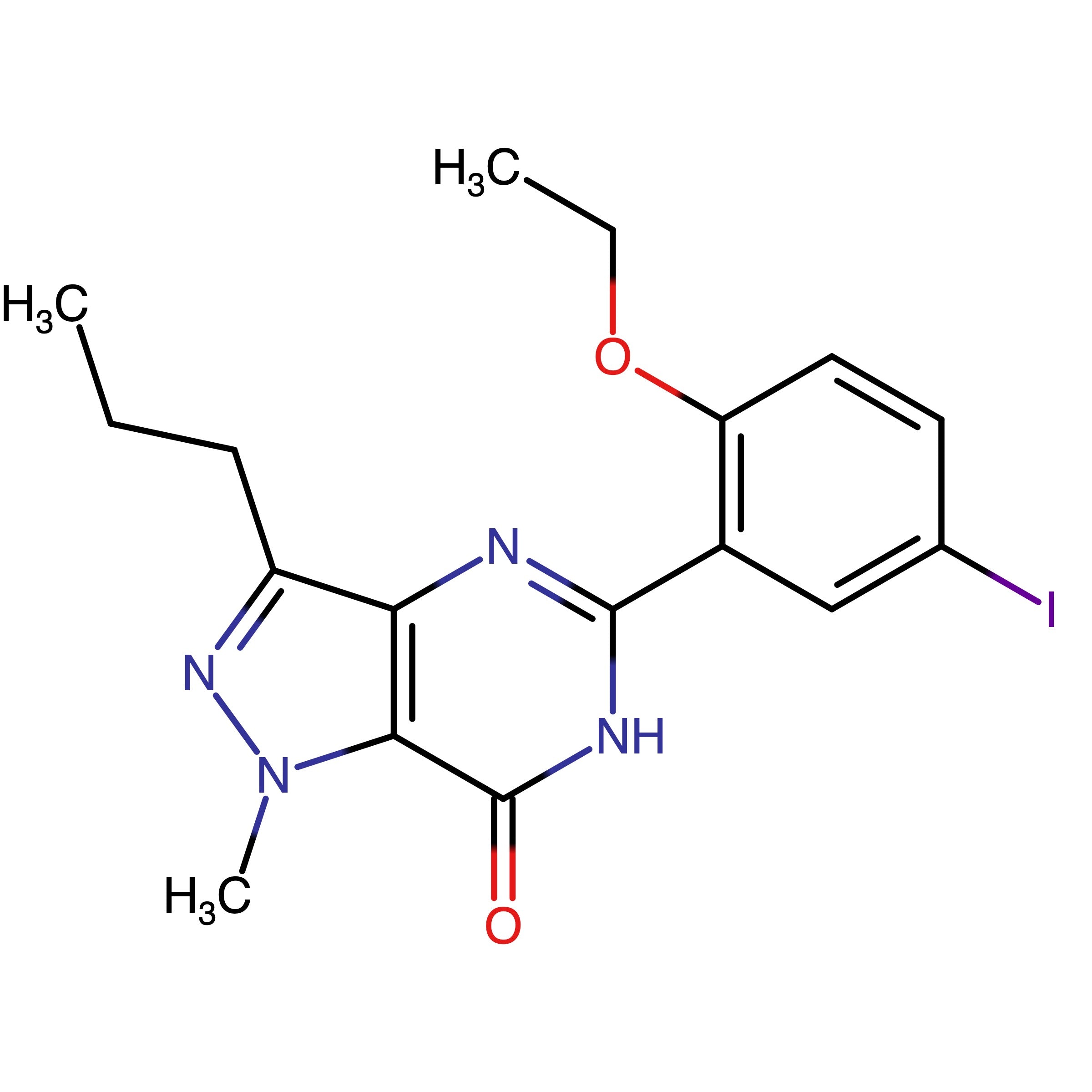 CAS 1491216-01-3 | 5-(2-Ethoxy-5-iodo-phenyl)-1-methyl-3-propyl-6H-pyrazolo[4,3-d]pyrimidin-7-one