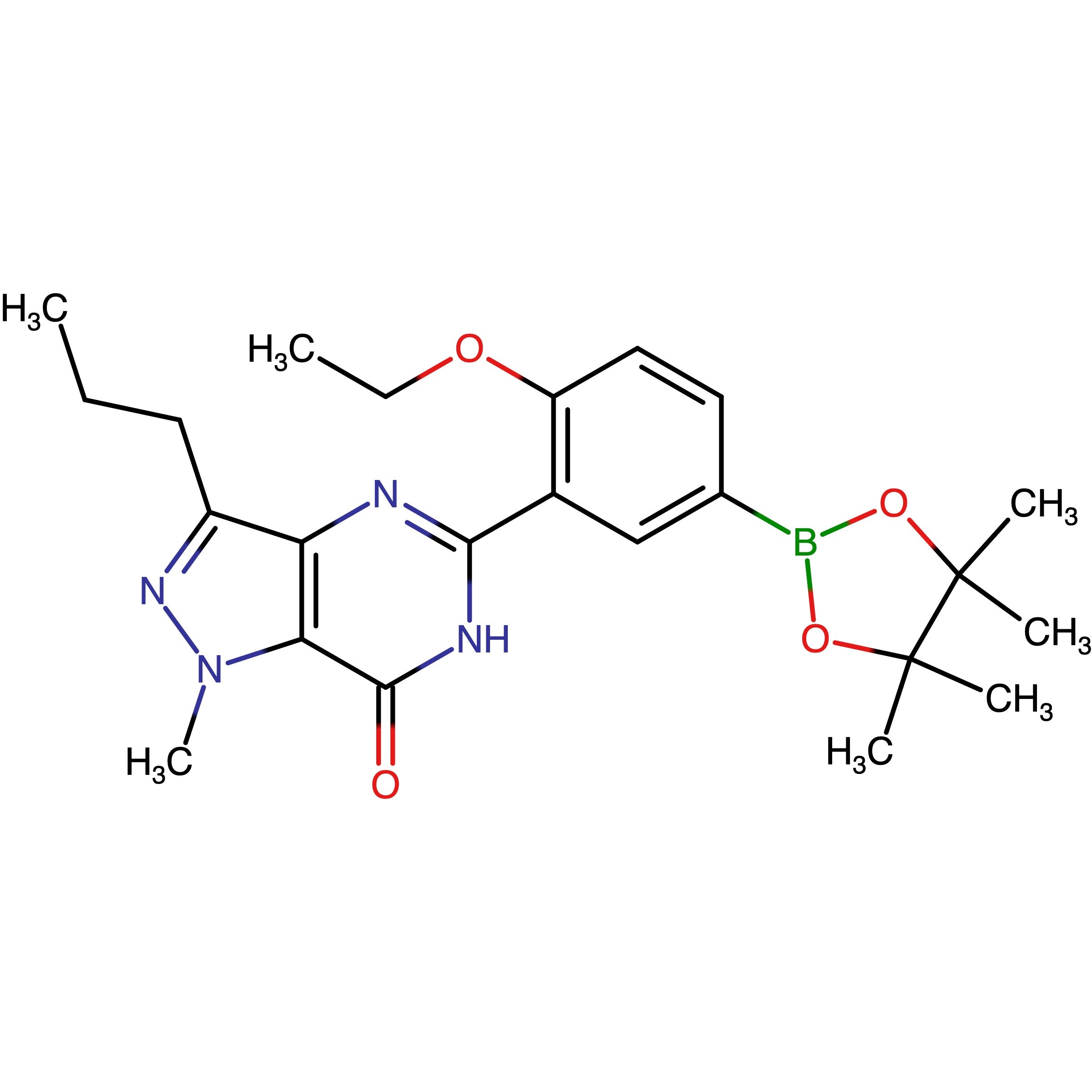 CAS 1624796-20-8 | 5-[2-Ethoxy-5-(4,4,5,5-tetramethyl-1,3,2-dioxaborolan-2-yl)phenyl]-1-methyl-3-propyl-6H-pyrazolo[4,3-d]pyrimidin-7-one