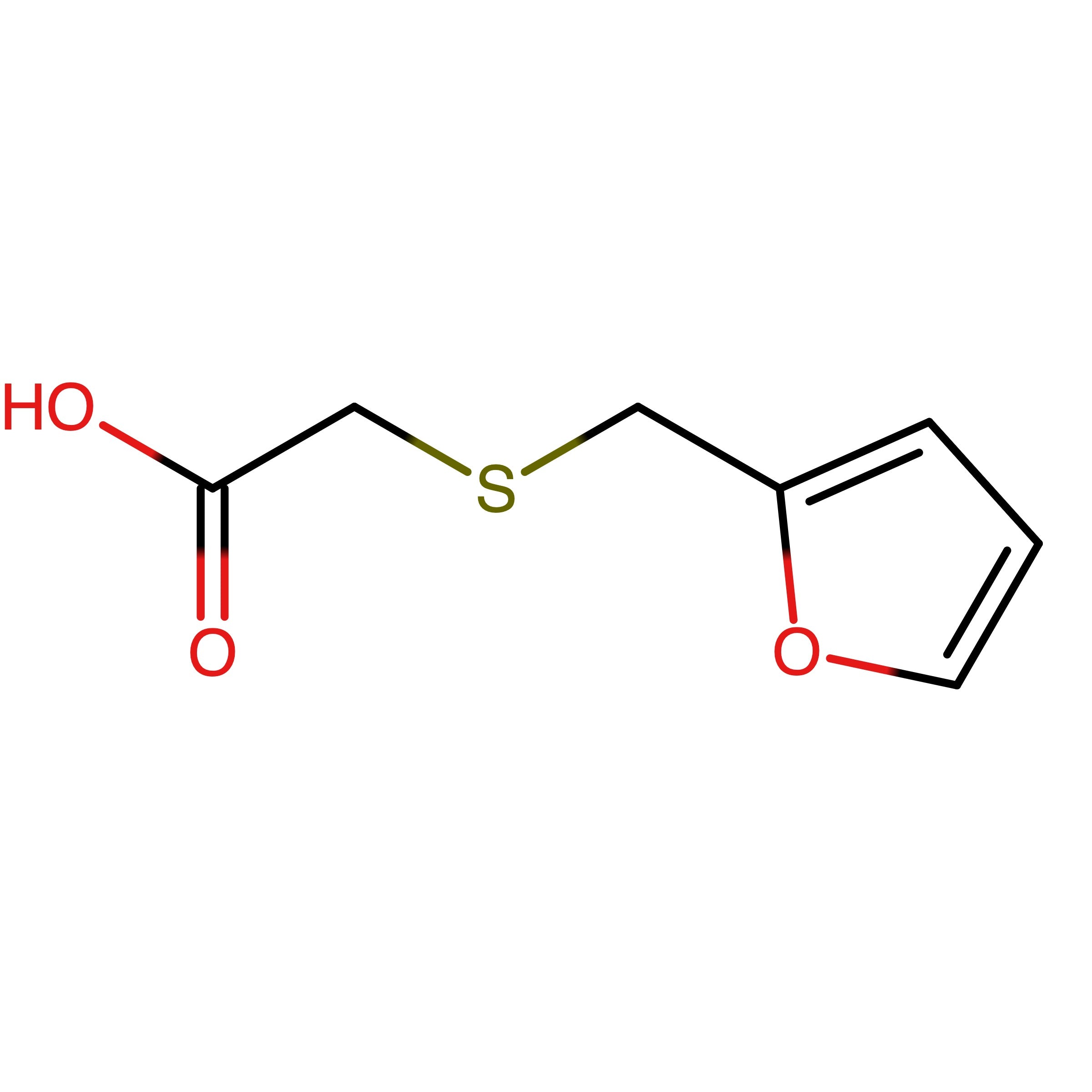 CAS 89639-87-2 | 2-((Furan-2-ylmethyl)thio)acetic acid | MFCD02283462