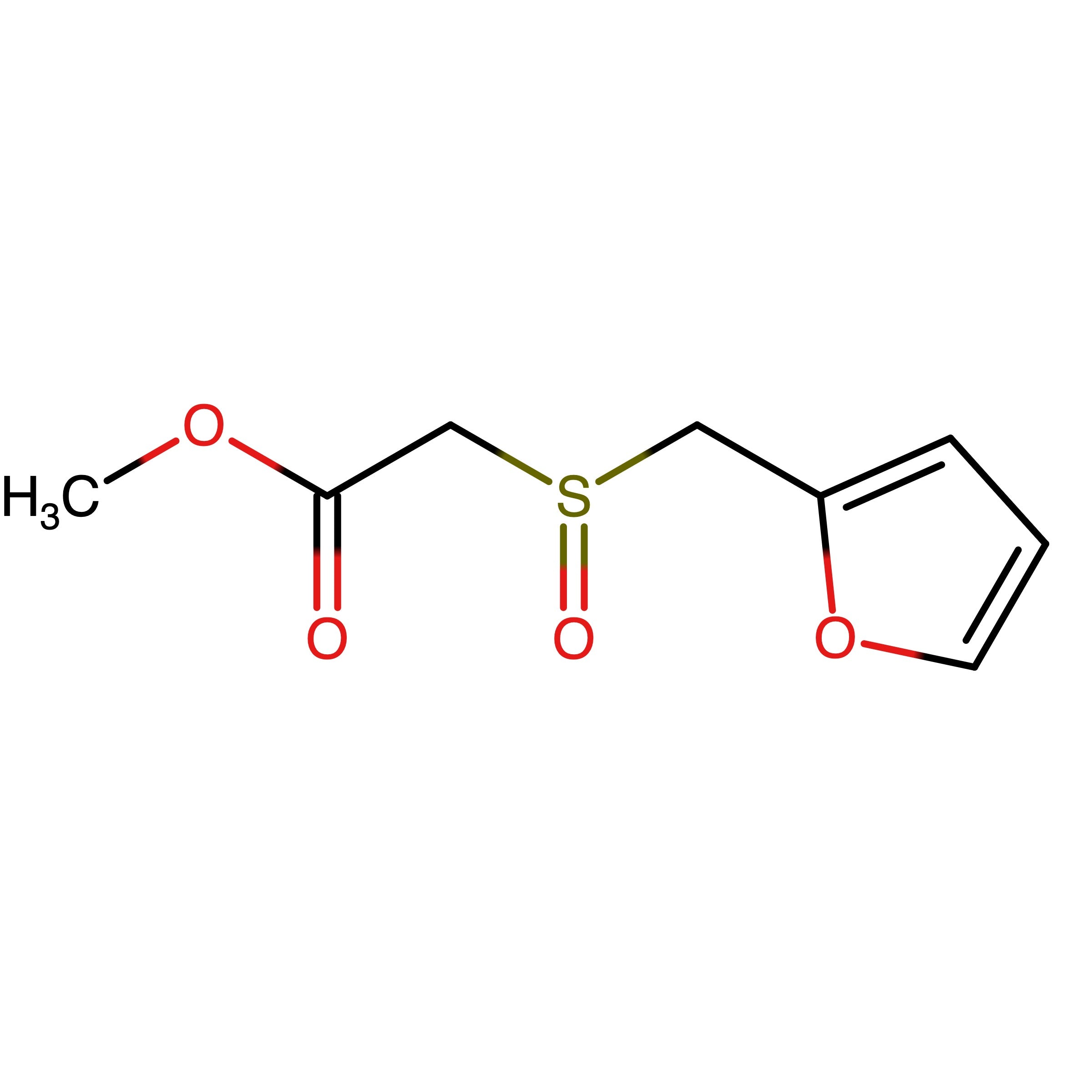 CAS 864759-49-9 | Methyl 2-((furan-2-ylmethyl)sulfinyl)acetate | MFCD08706161