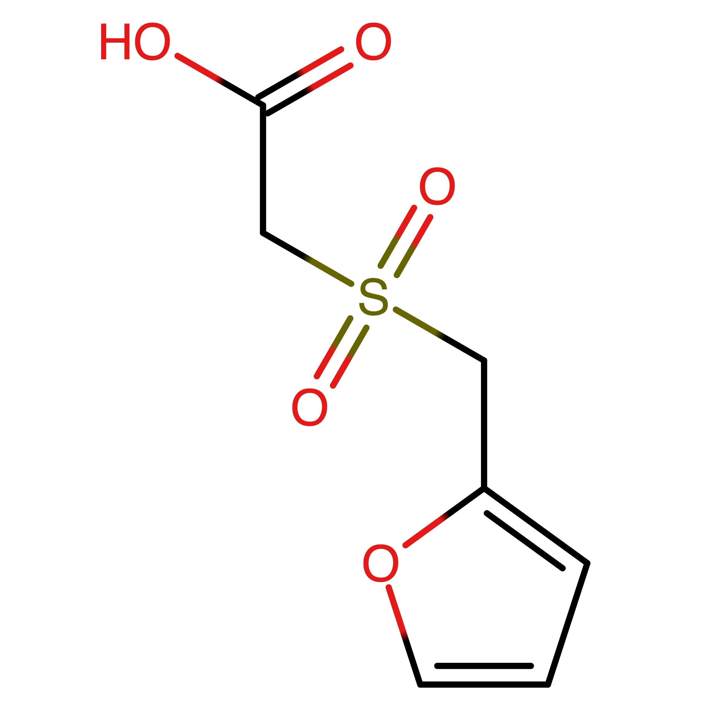 CAS 108499-27-0 | 2-((Furan-2-ylmethyl)sulfonyl)acetic acid | MFCD06208548