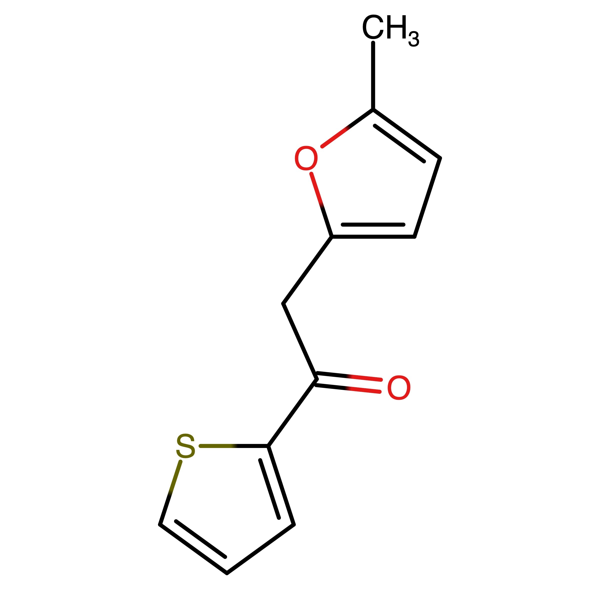 CAS 163277-48-3 | 2-(5-Methylfuran-2-yl)-1-(thiophen-2-yl)ethanone