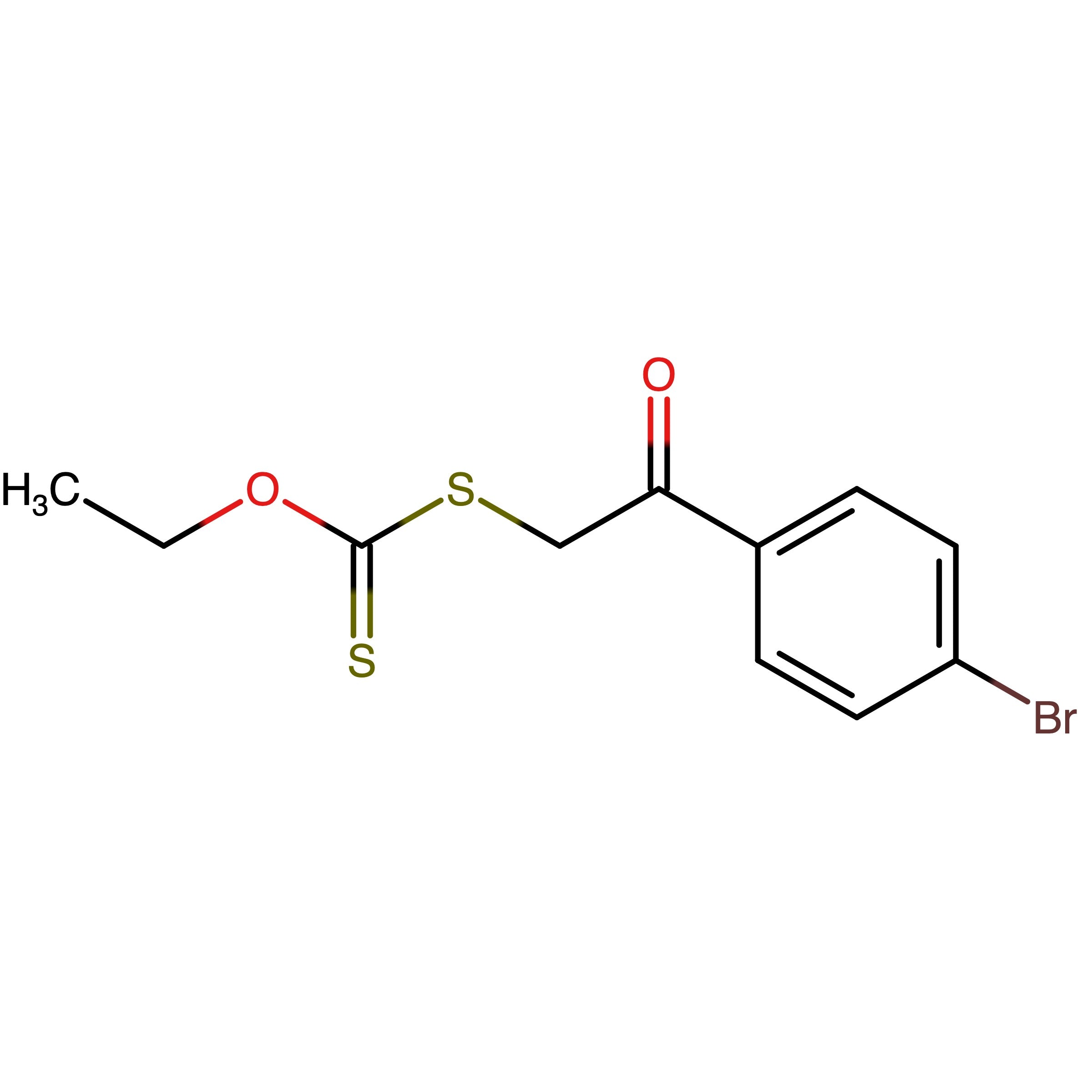 CAS 1861-48-9 | S-(2-(4-Bromophenyl)-2-oxoethyl) O-ethyl carbonodithioate