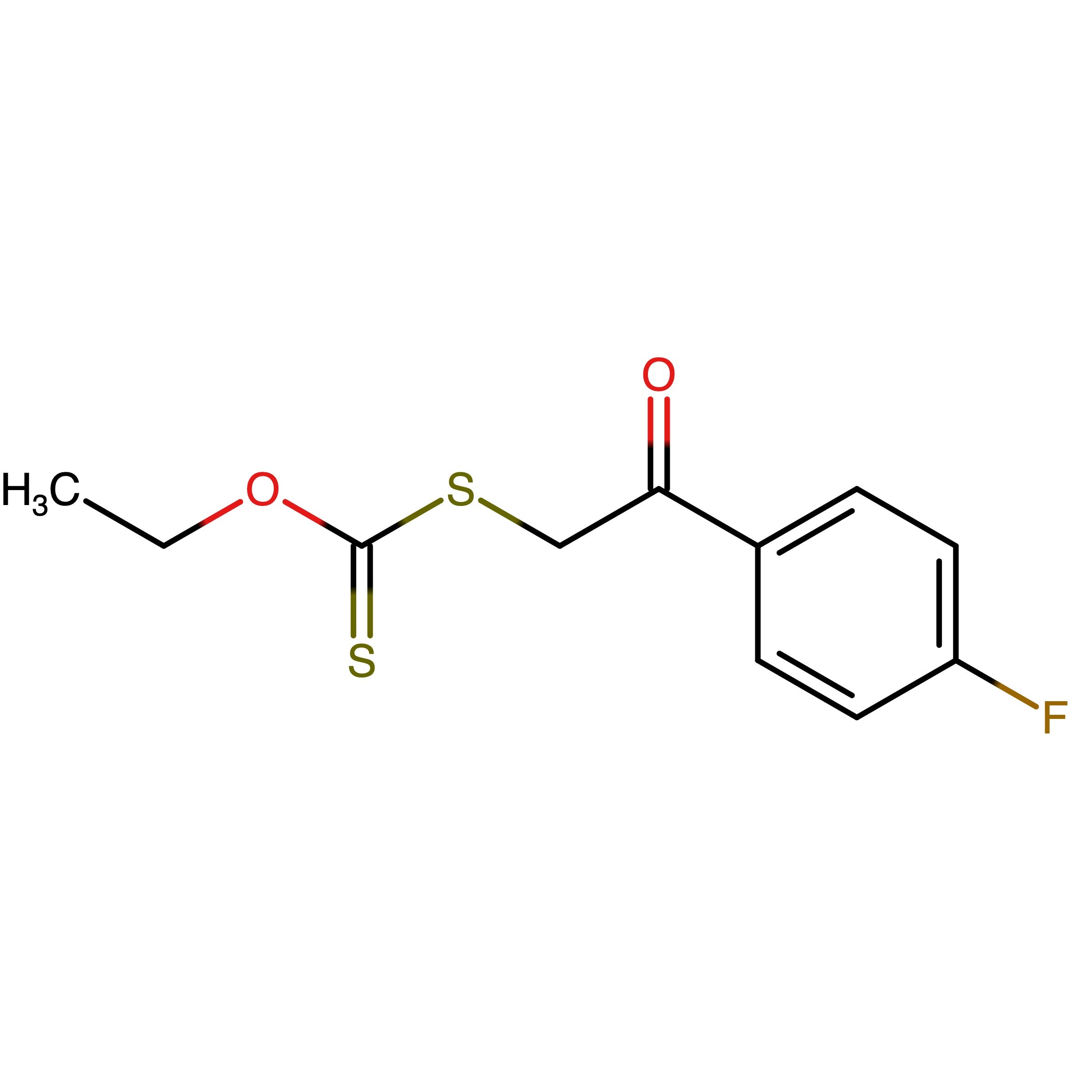 CAS 128400-42-0 | O-Ethyl S-(2-(4-fluorophenyl)-2-oxoethyl) carbonodithioate
