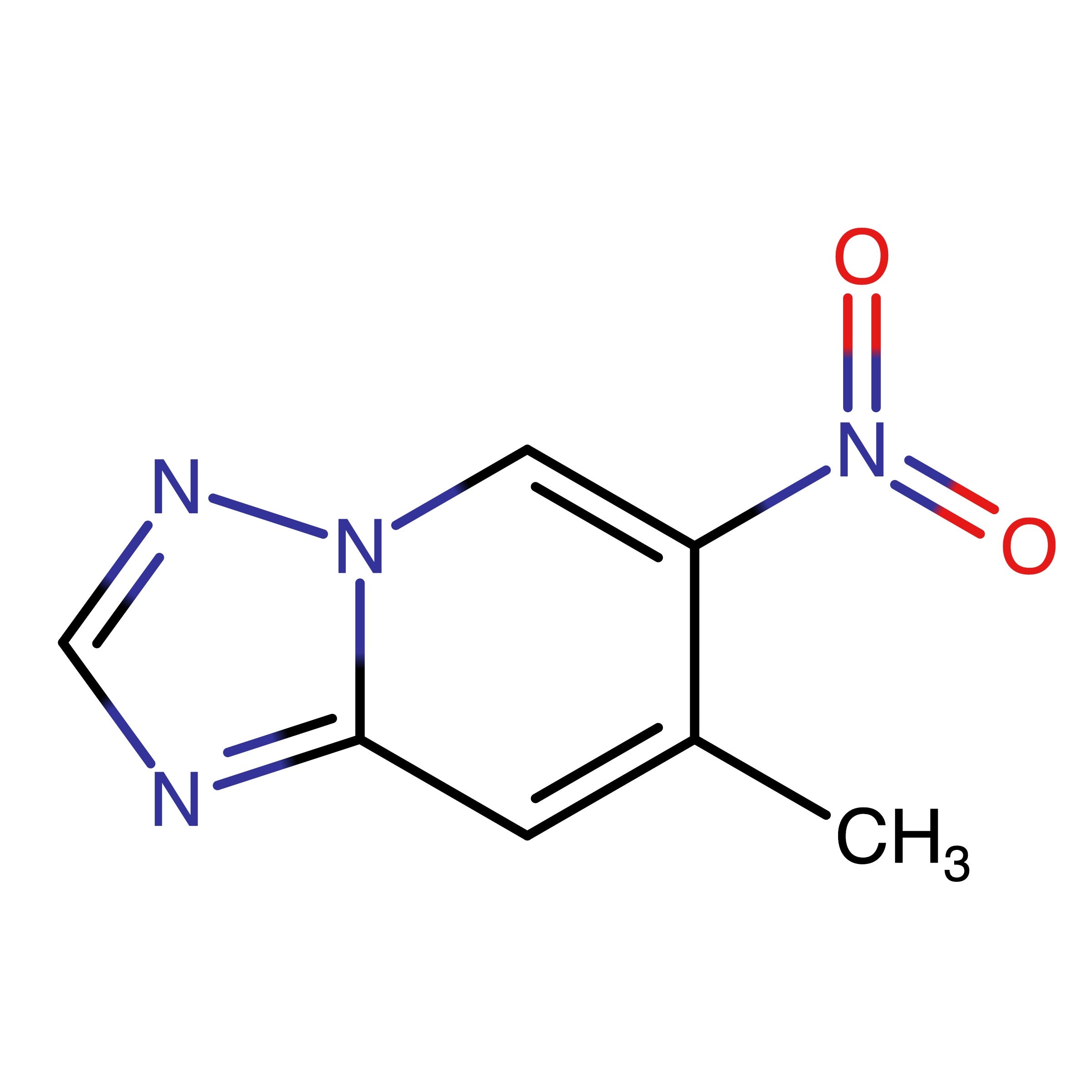 CAS 2155874-97-6 | 7-Methyl-6-nitro-[1,2,4]triazolo[1,5-a]pyridine | MFCD31567137