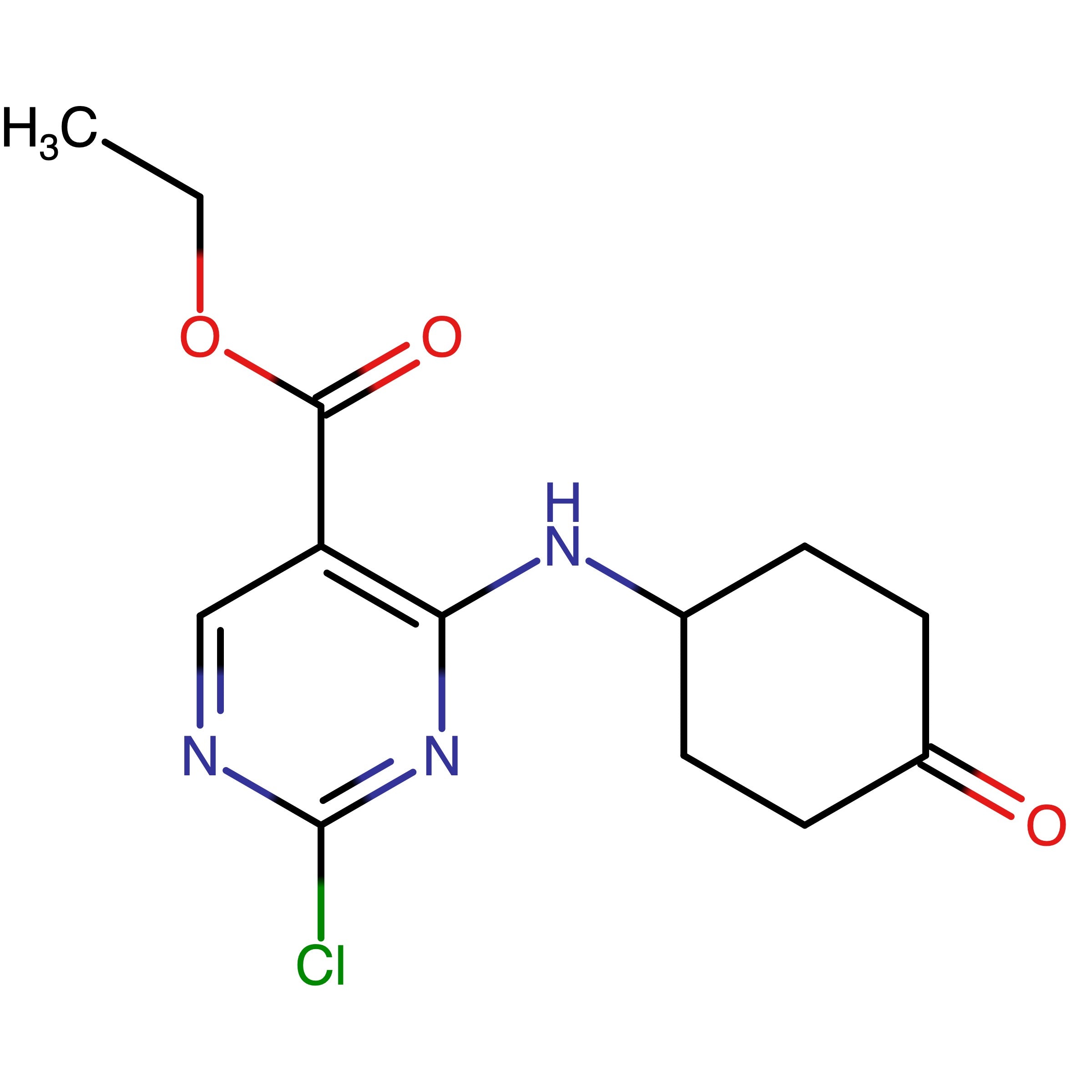 CAS 2230820-37-6 | Ethyl 2-chloro-4-((4-oxocyclohexyl)amino)pyrimidine-5-carboxylate