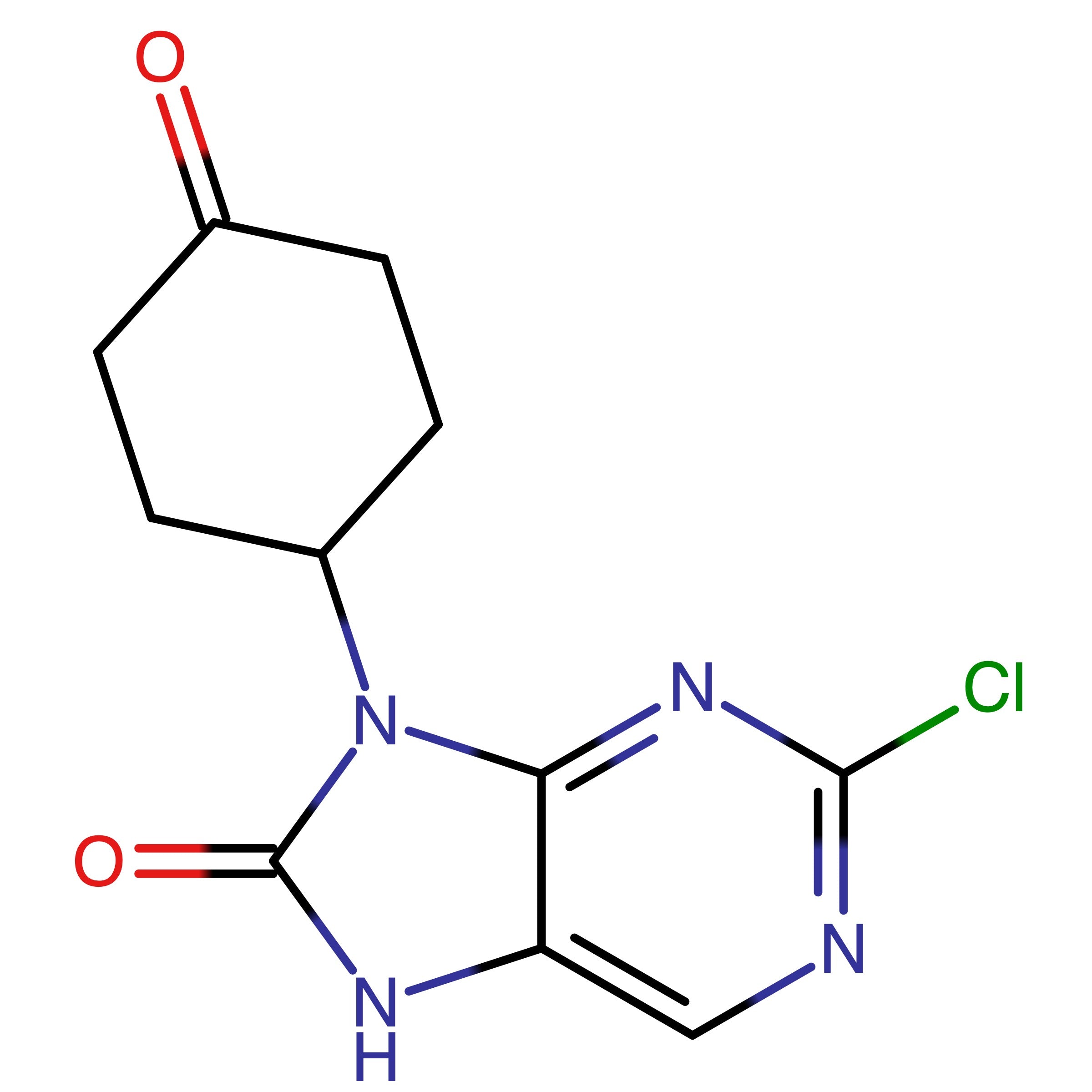 CAS 2230820-39-8 | 2-Chloro-9-(4-oxocyclohexyl)-7,9-dihydro-8H-purin-8-one