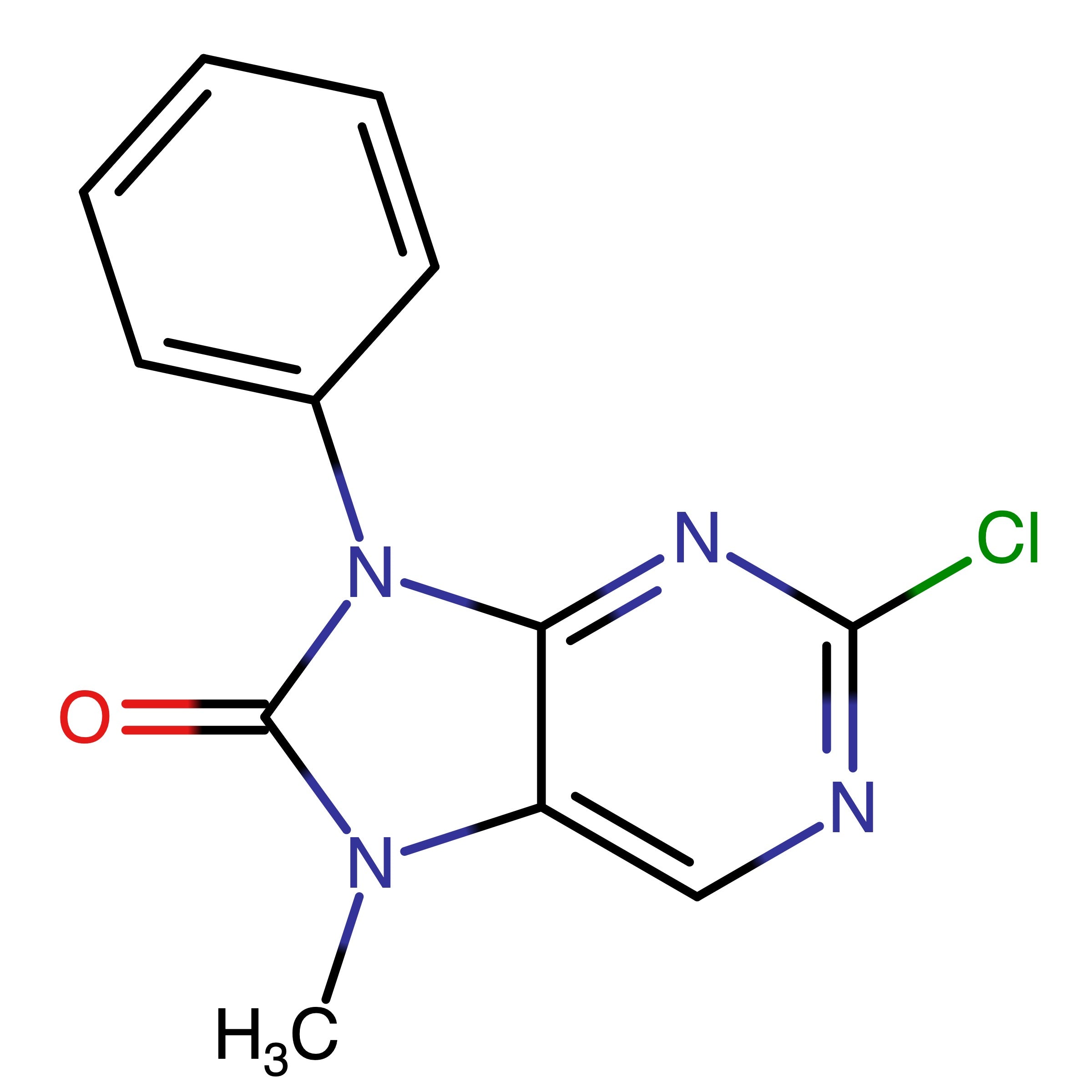 CAS 89743-87-3 | 2-Chloro-7-methyl-9-phenyl-7,9-dihydro-8H-purin-8-one