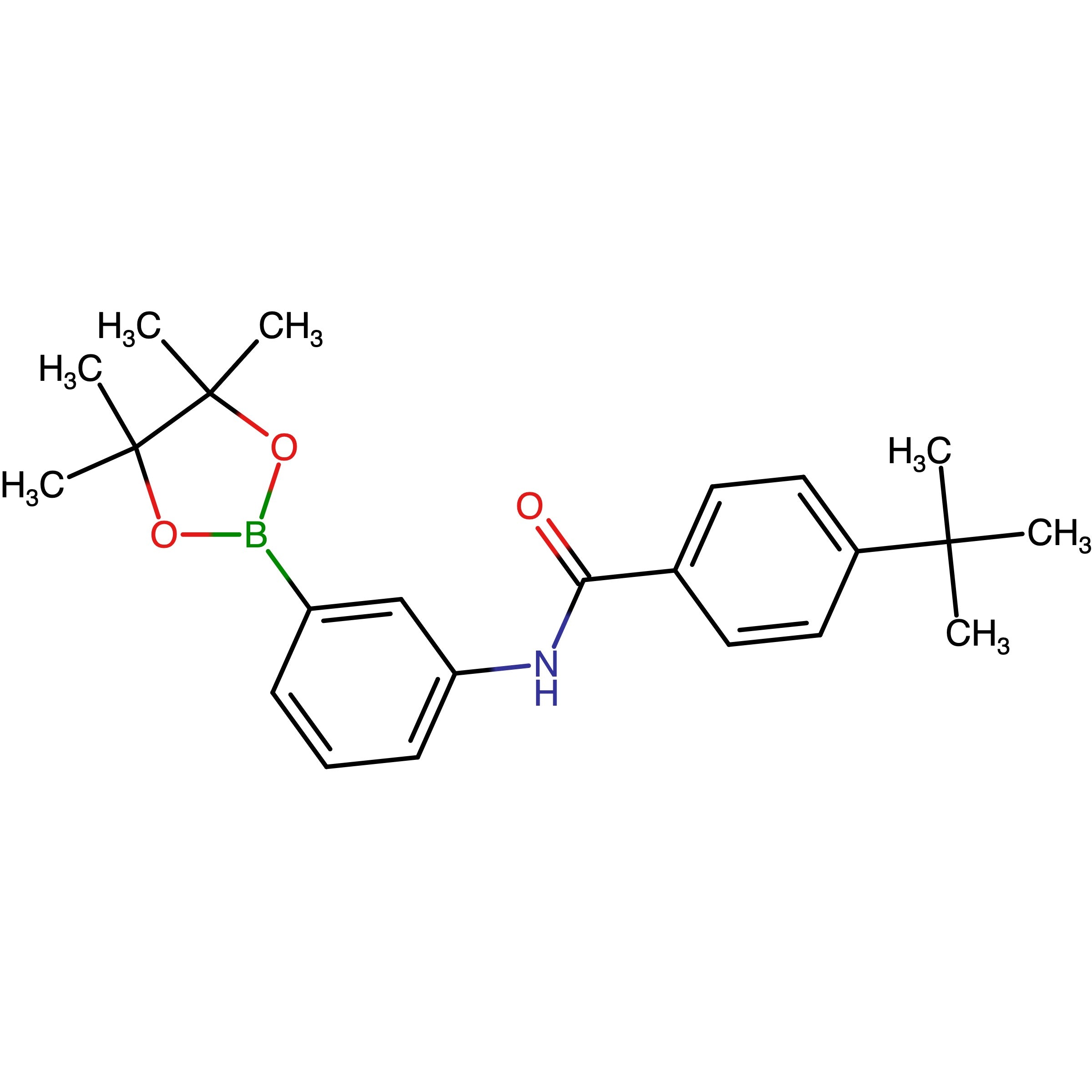 CAS 1147530-76-4 | 4-(tert-Butyl)-N-(3-(4,4,5,5-tetramethyl-1,3,2-dioxaborolan-2-yl)phenyl)benzamide