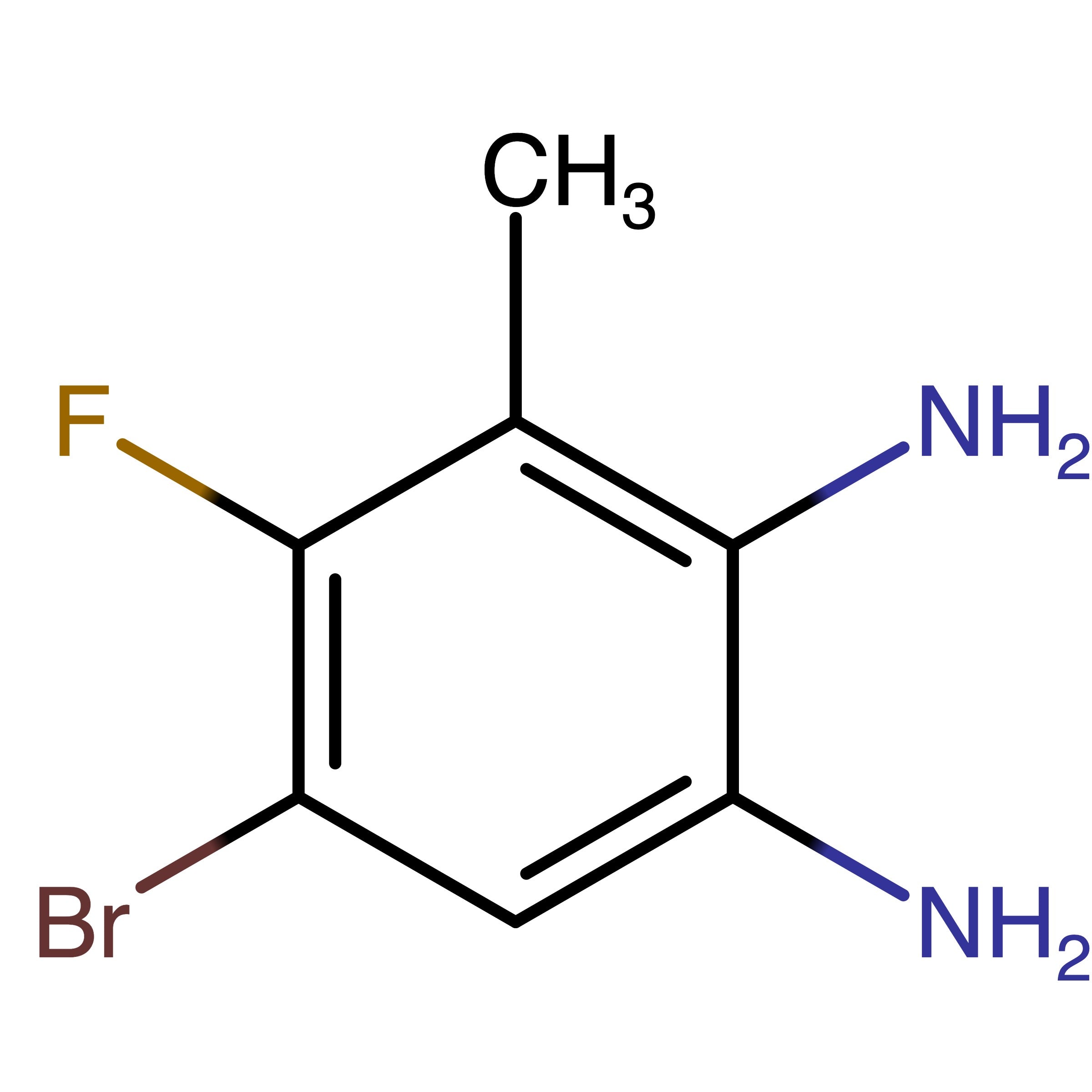 CAS 2027634-12-2 | 5-Bromo-4-fluoro-3-methylbenzene-1,2-diamine