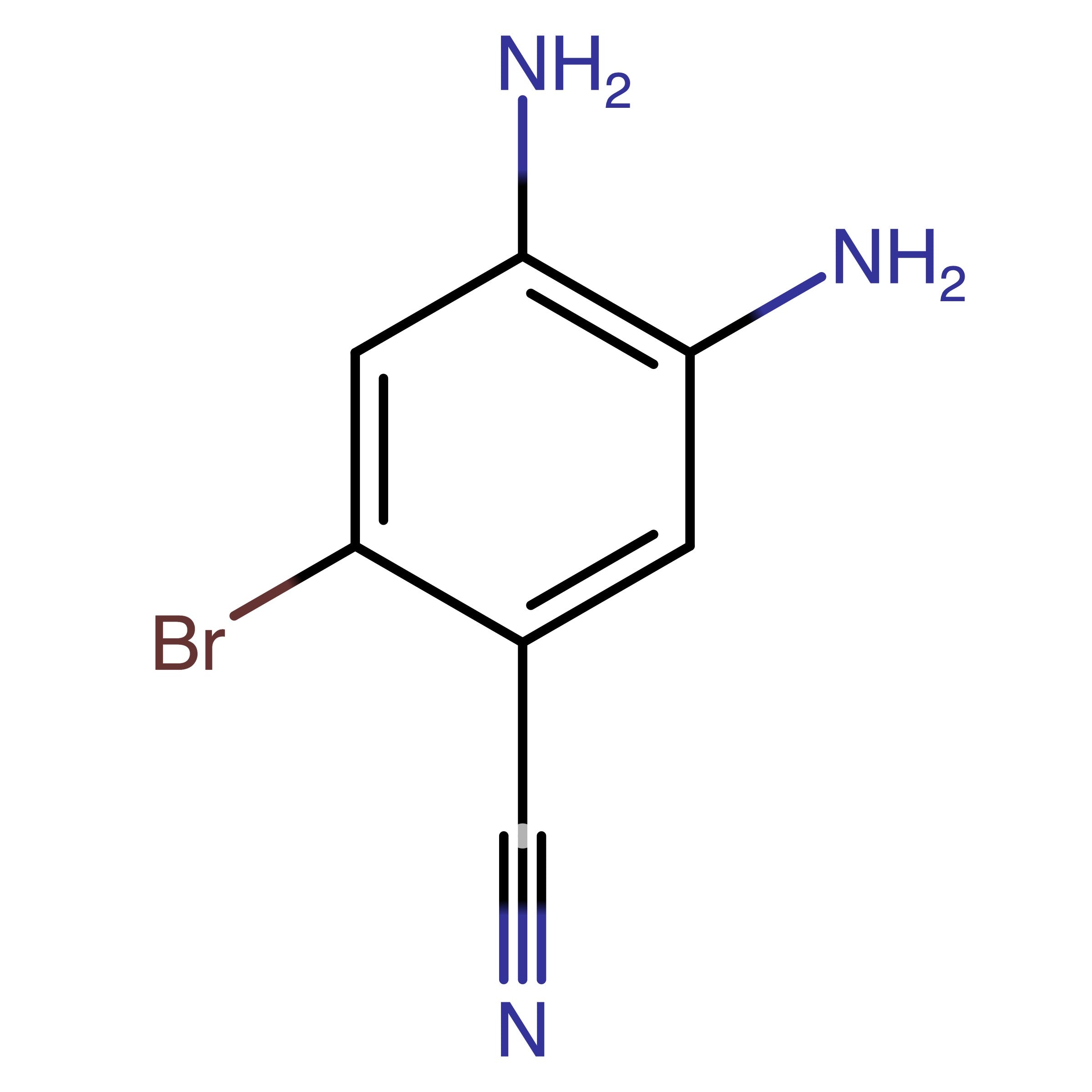 CAS 1934682-48-0 | 4,5-Diamino-2-bromobenzonitrile | MFCD31718366