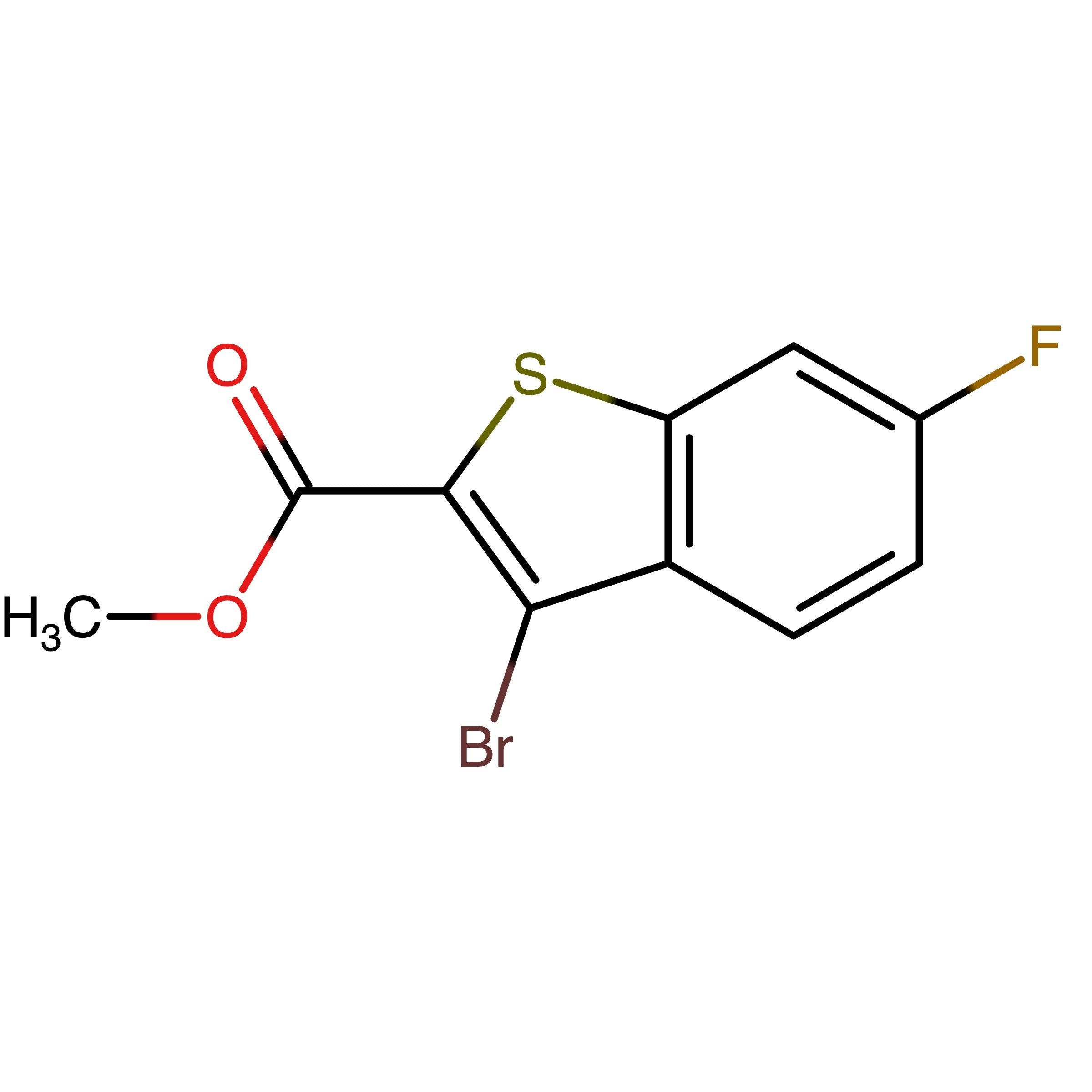 CAS 2089731-45-1 | Methyl 3-bromo-6-fluoro-1-benzothiophene-2-carboxylate