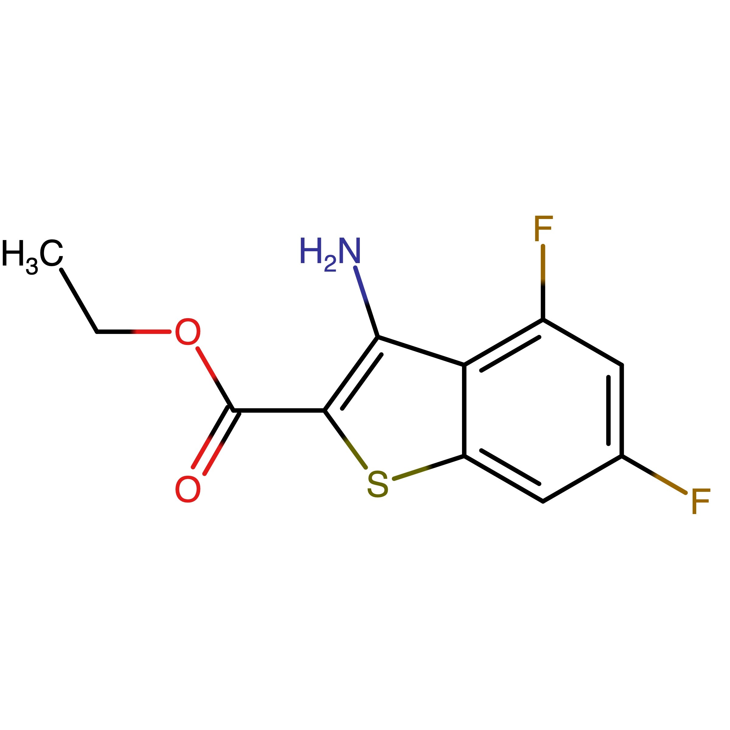 CAS 1711100-68-3 | Ethyl 3-amino-4,6-difluorobenzo[b]thiophene-2-carboxylate