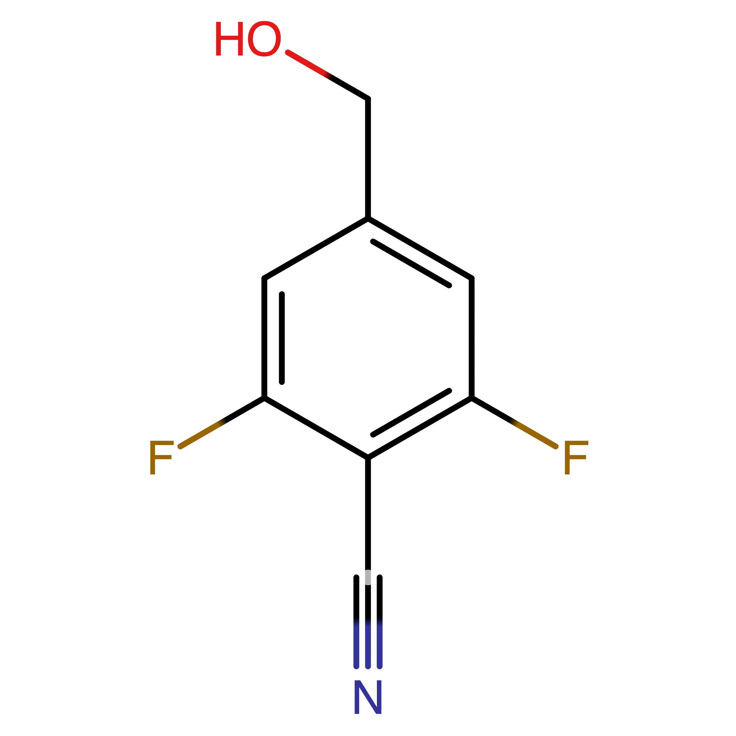 CAS 433939-89-0 | 2,6-Difluoro-4-(hydroxymethyl)benzonitrile | MFCD28758921