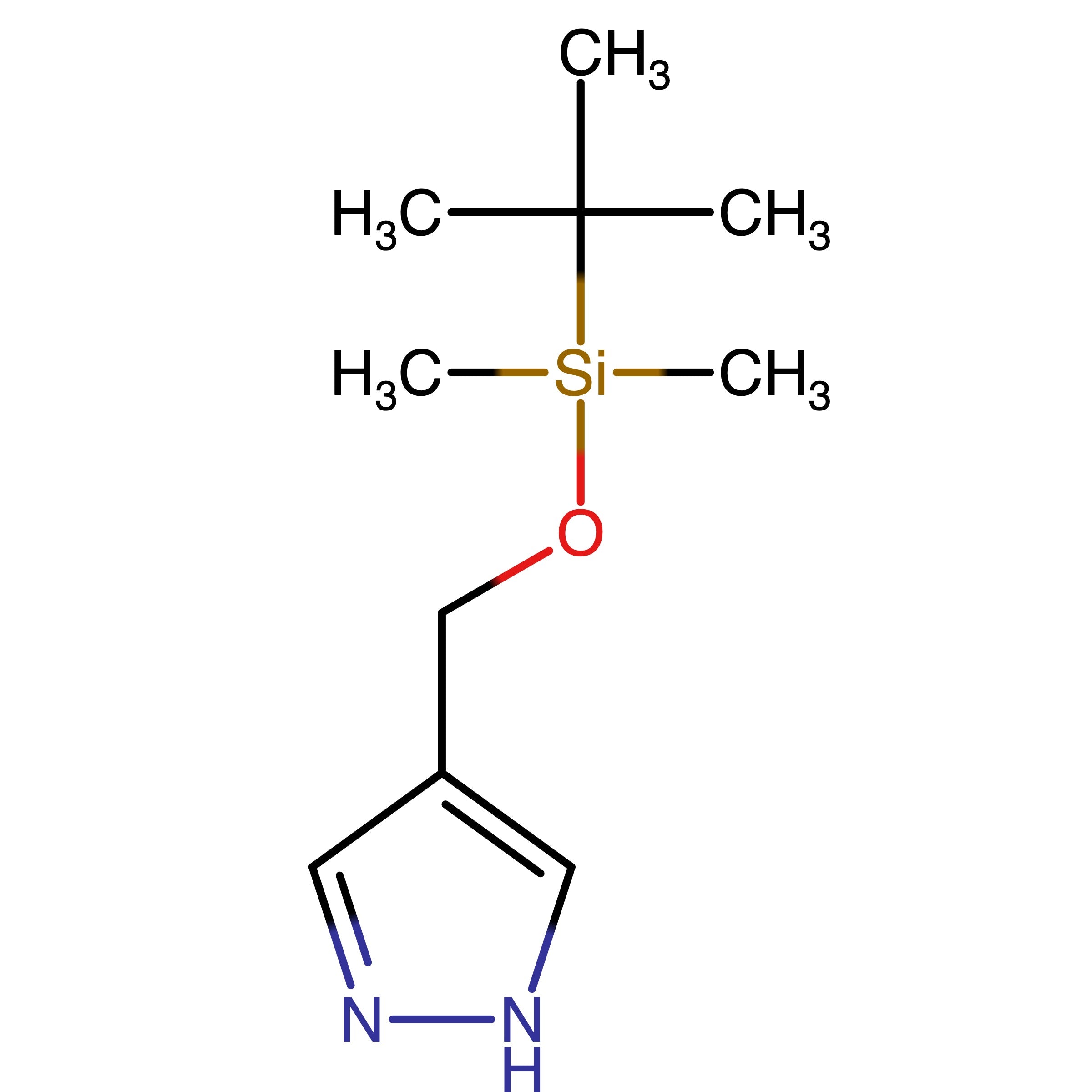 CAS 1246382-86-4 | 4-(((tert-Butyldimethylsilyl)oxy)methyl)-1H-pyrazole