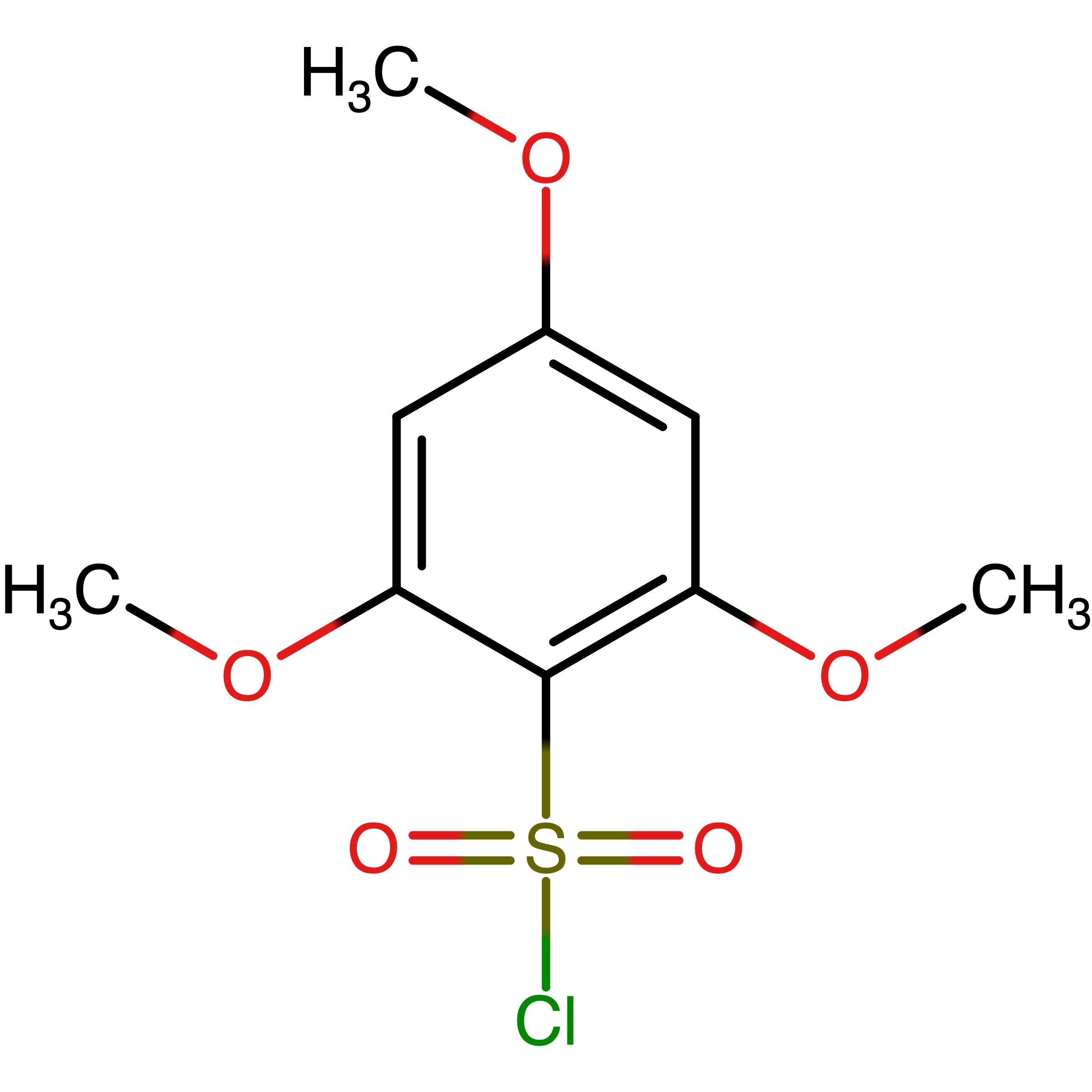 CAS 52499-93-1 | 2,4,6-Trimethoxybenzenesulfonyl chloride | MFCD08706423