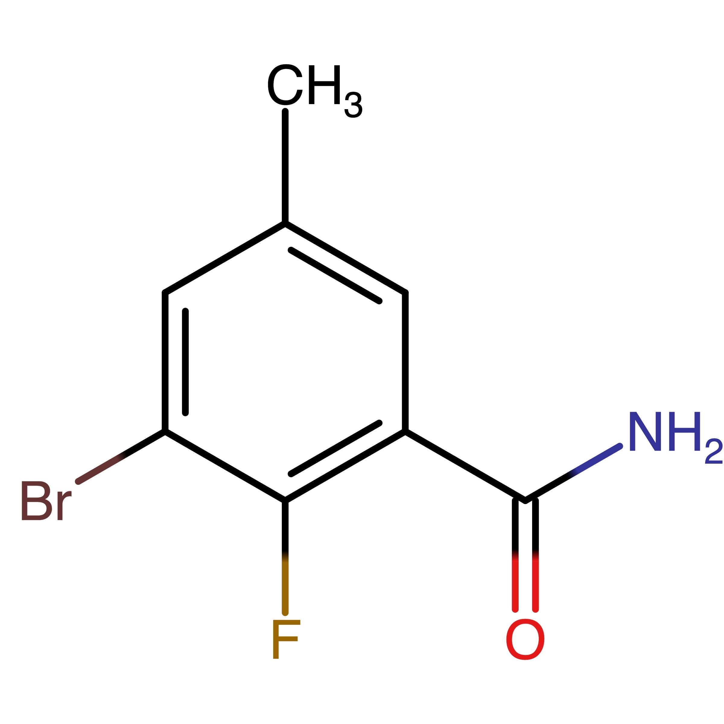 CAS 1505238-87-8 | 3-Bromo-2-fluoro-5-methylbenzamide | MFCD30486621