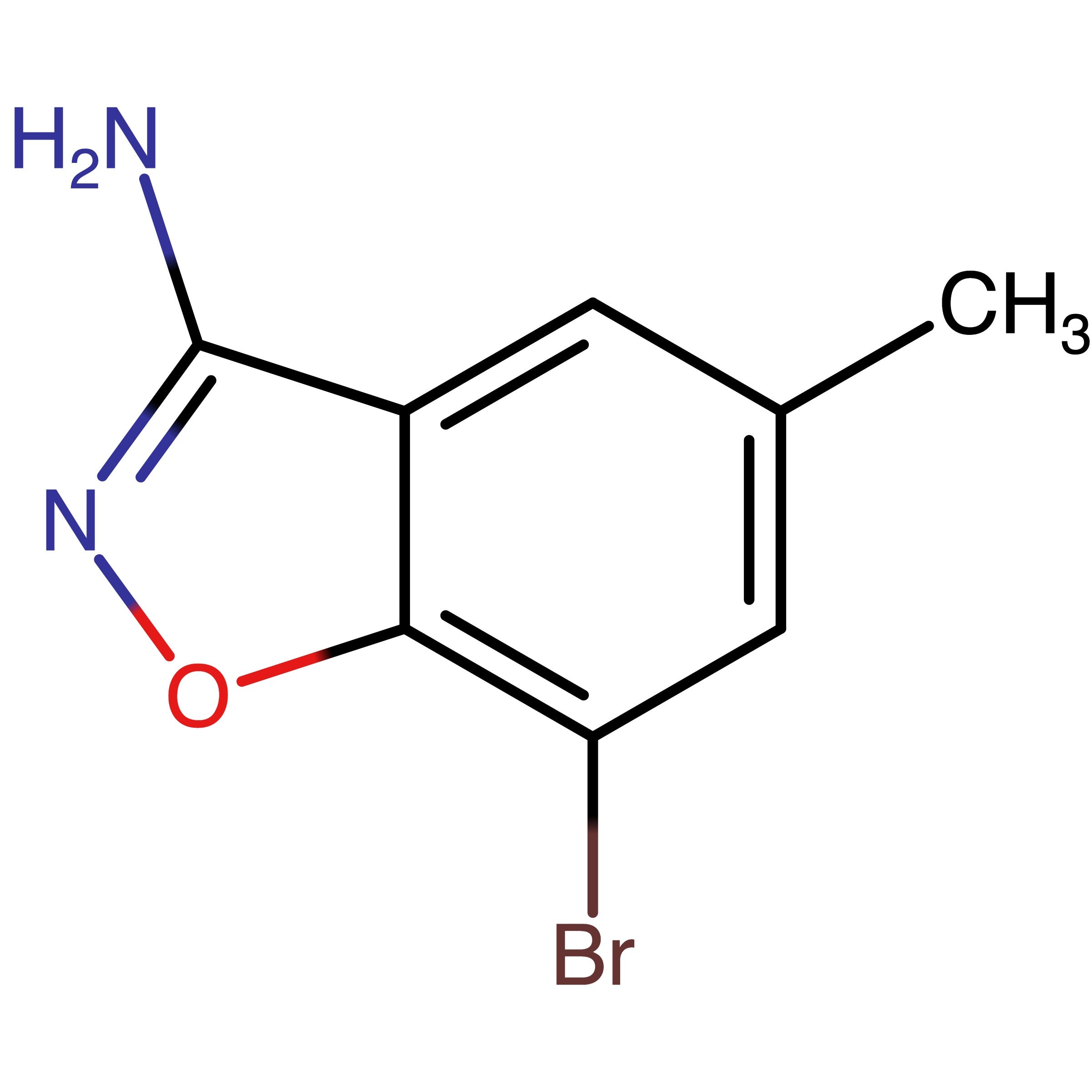CAS 1819358-31-0 | 7-Bromo-5-methylbenzo[d]isoxazol-3-amine