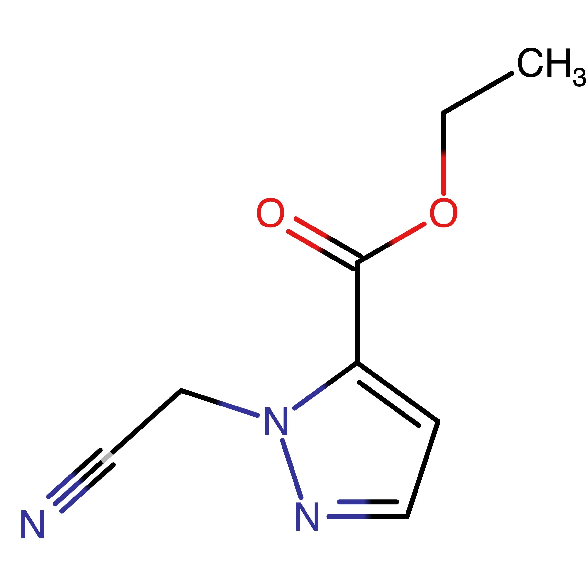 CAS 1217862-66-2 | Ethyl 1-(carbonitrilemethyl)-1H-pyrazole-5-carboxylate | MFCD15146498