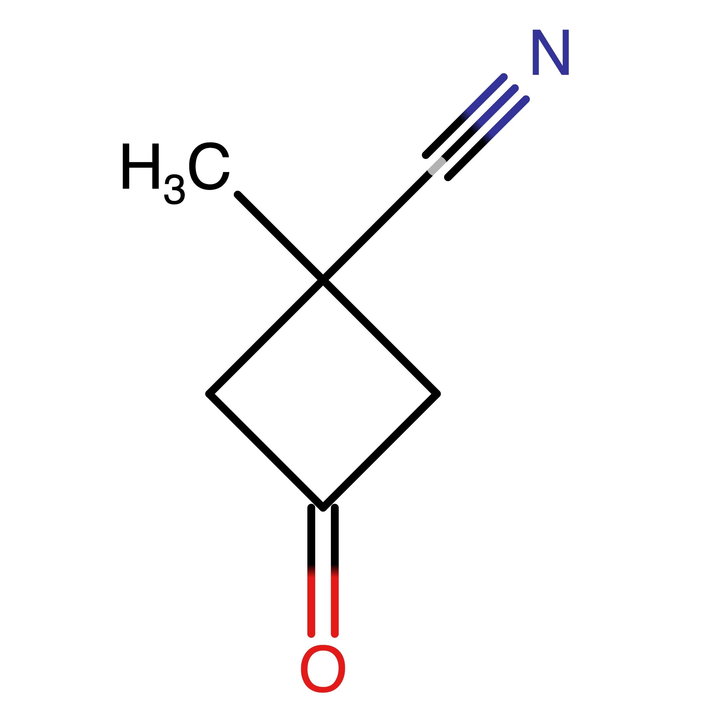 CAS 32082-17-0 | 1-Methyl-3-oxocyclobutane-1-carbonitrile | MFCD22628145