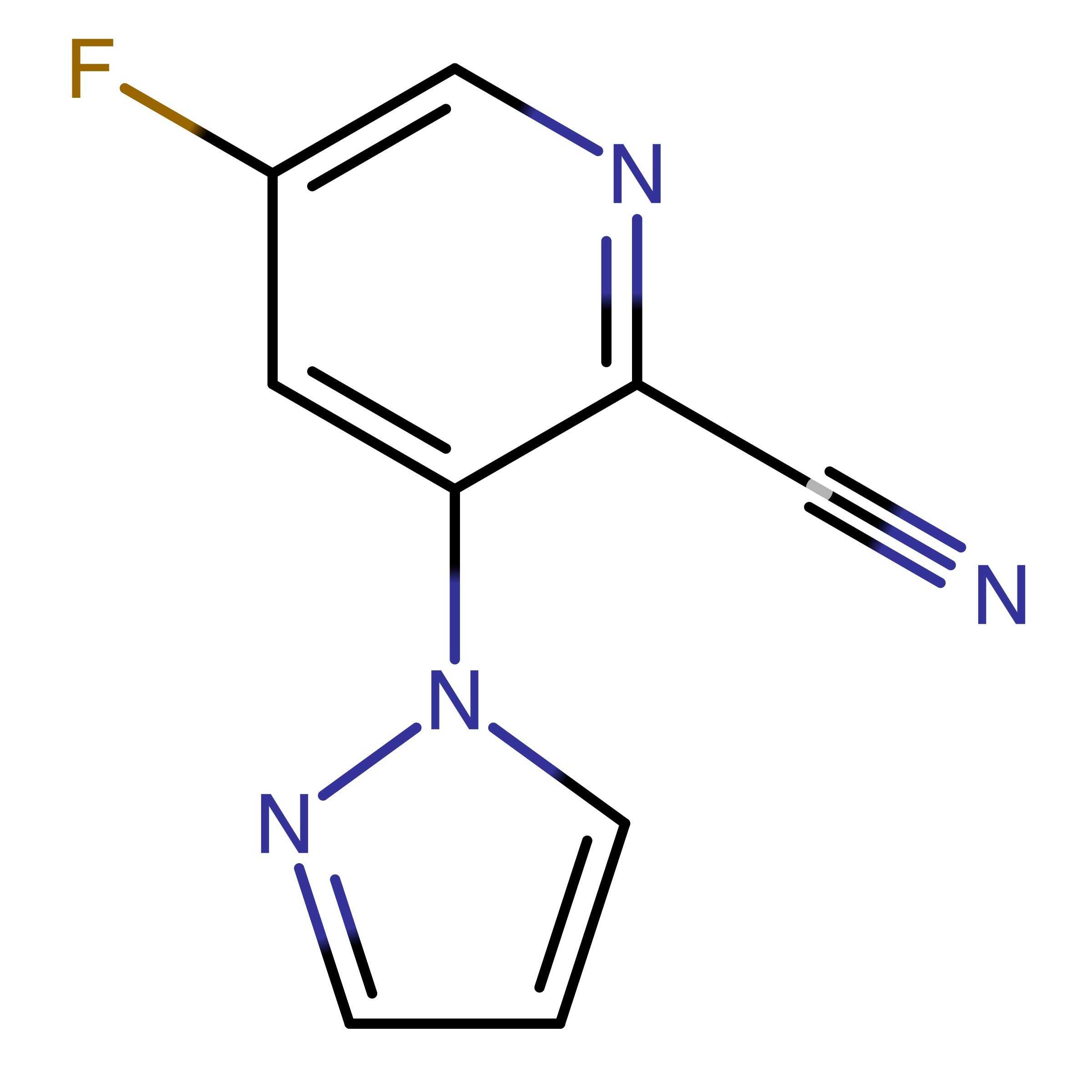 CAS 2435611-54-2 | 5-Fluoro-3-(1H-pyrazol-1-yl)picolinonitrile