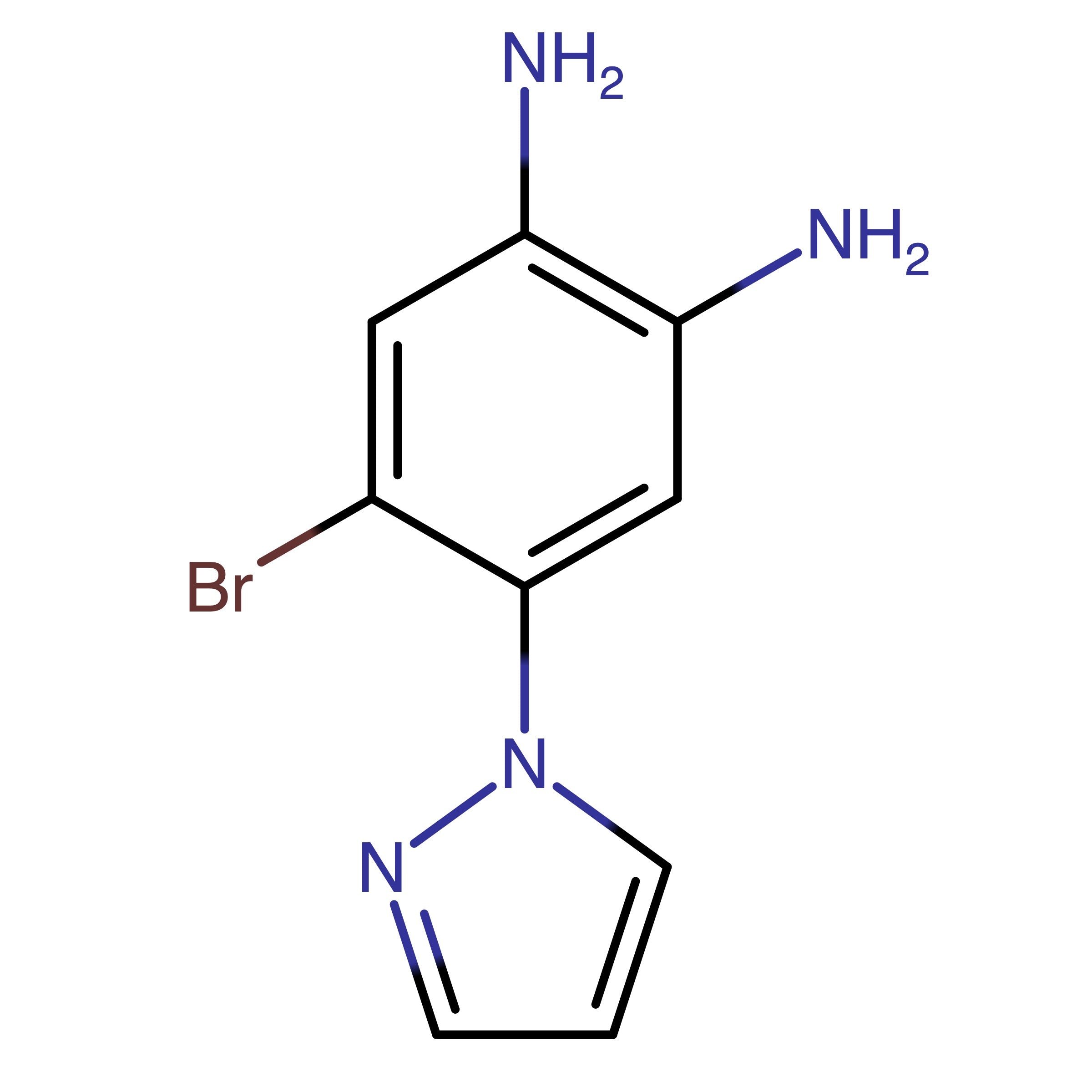 CAS 2435611-99-5 | 4-Bromo-5-(1H-pyrazol-1-yl)benzene-1,2-diamine