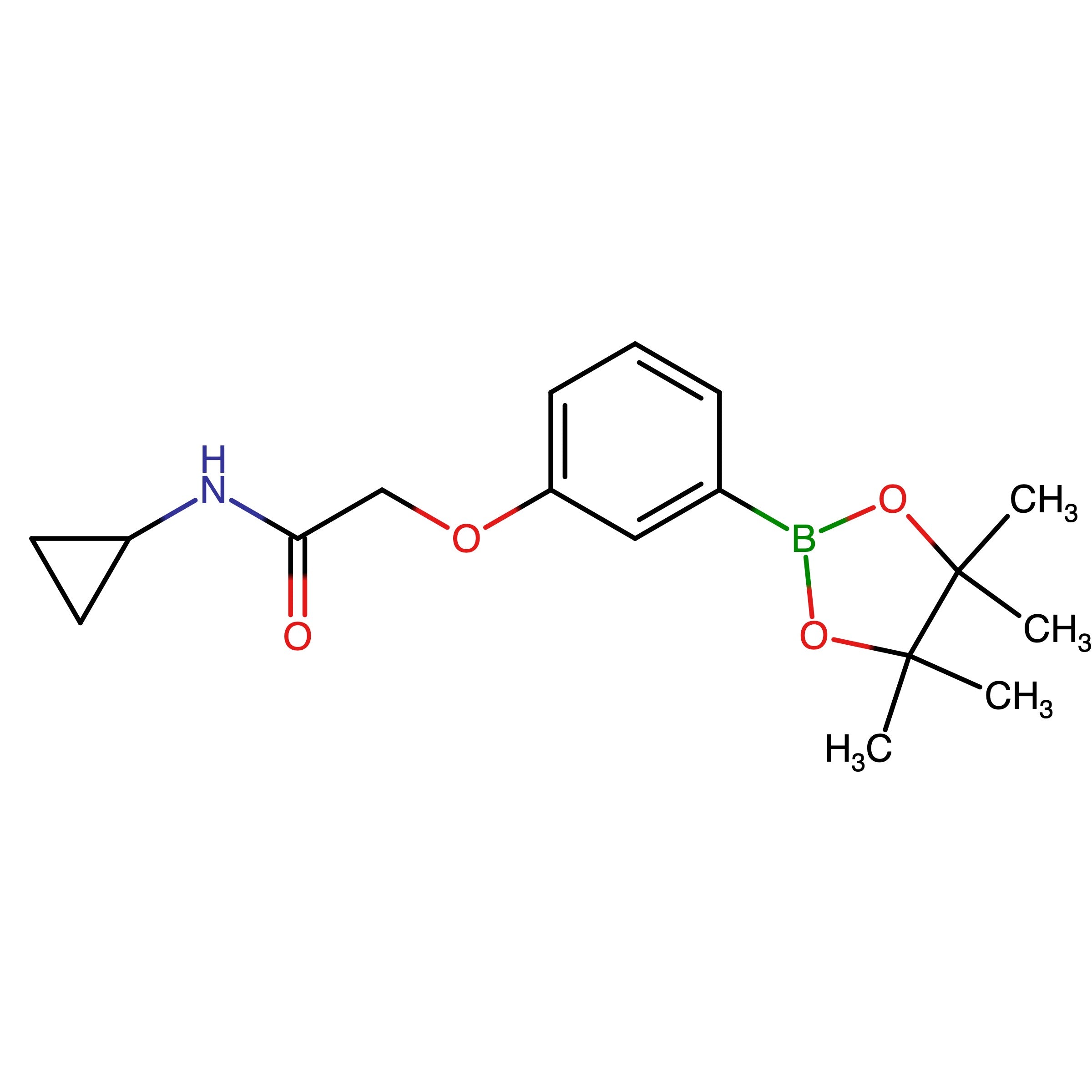 CAS 1595290-69-9 | N-Cyclopropyl-2-[3-(4,4,5,5-tetramethyl-1,3,2-dioxaborolan-2-yl)phenoxy]acetamide