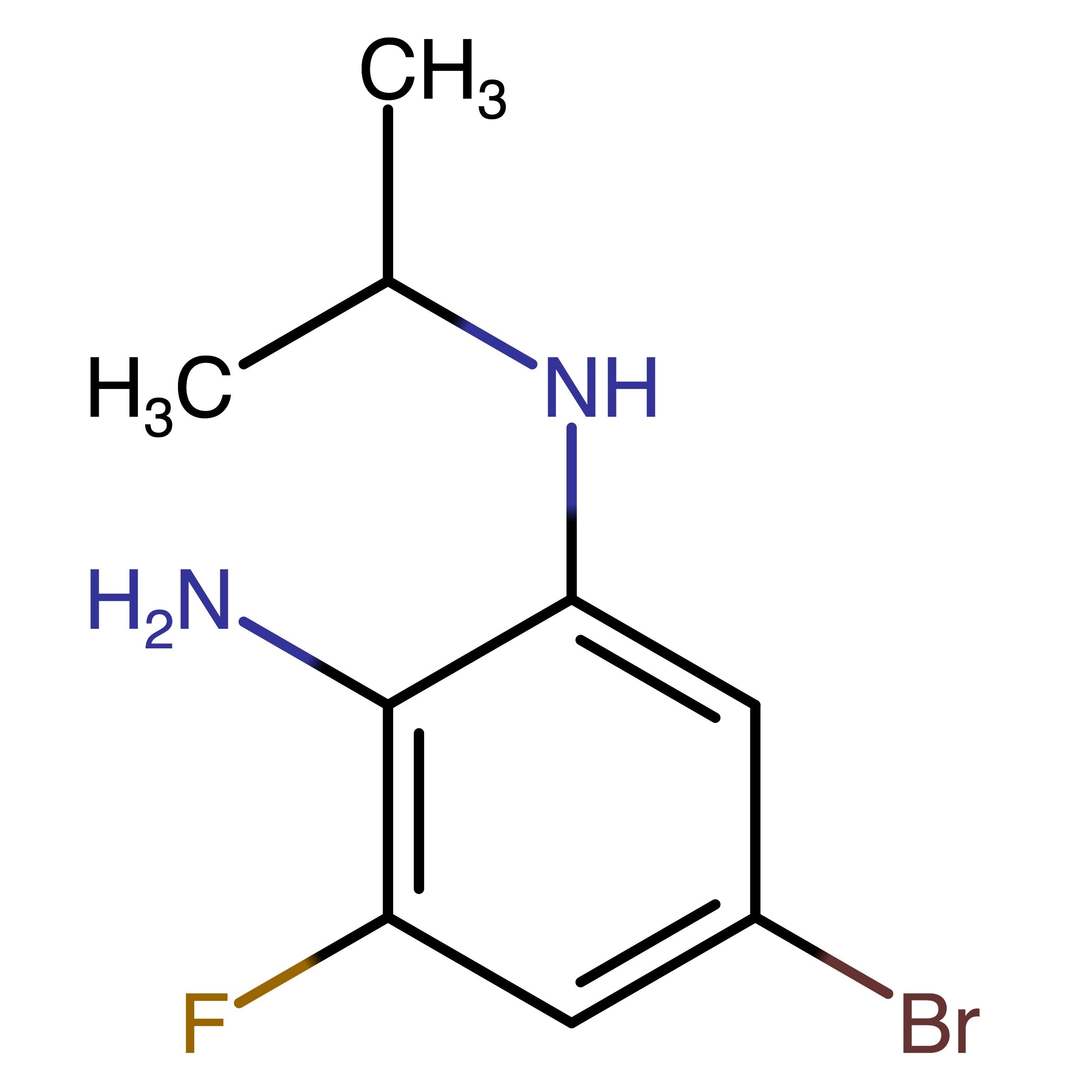 CAS 2177297-22-0 | 5-Bromo-3-fluoro-N1-(propan-2-yl)benzene-1,2-diamine