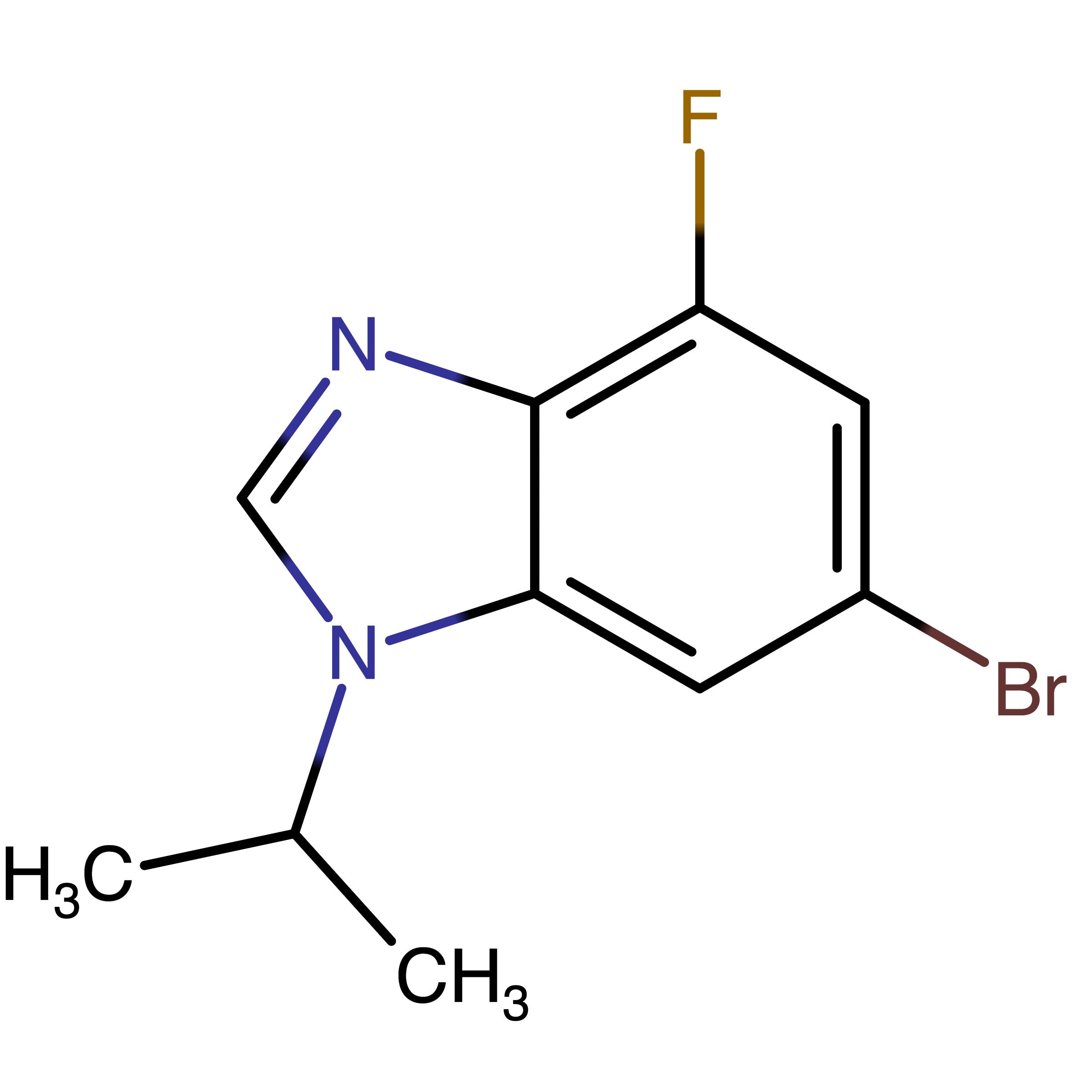 CAS 2260683-84-7 | 6-Bromo-4-fluoro-1-(propan-2-yl)-1H-benzo[d]imidazole