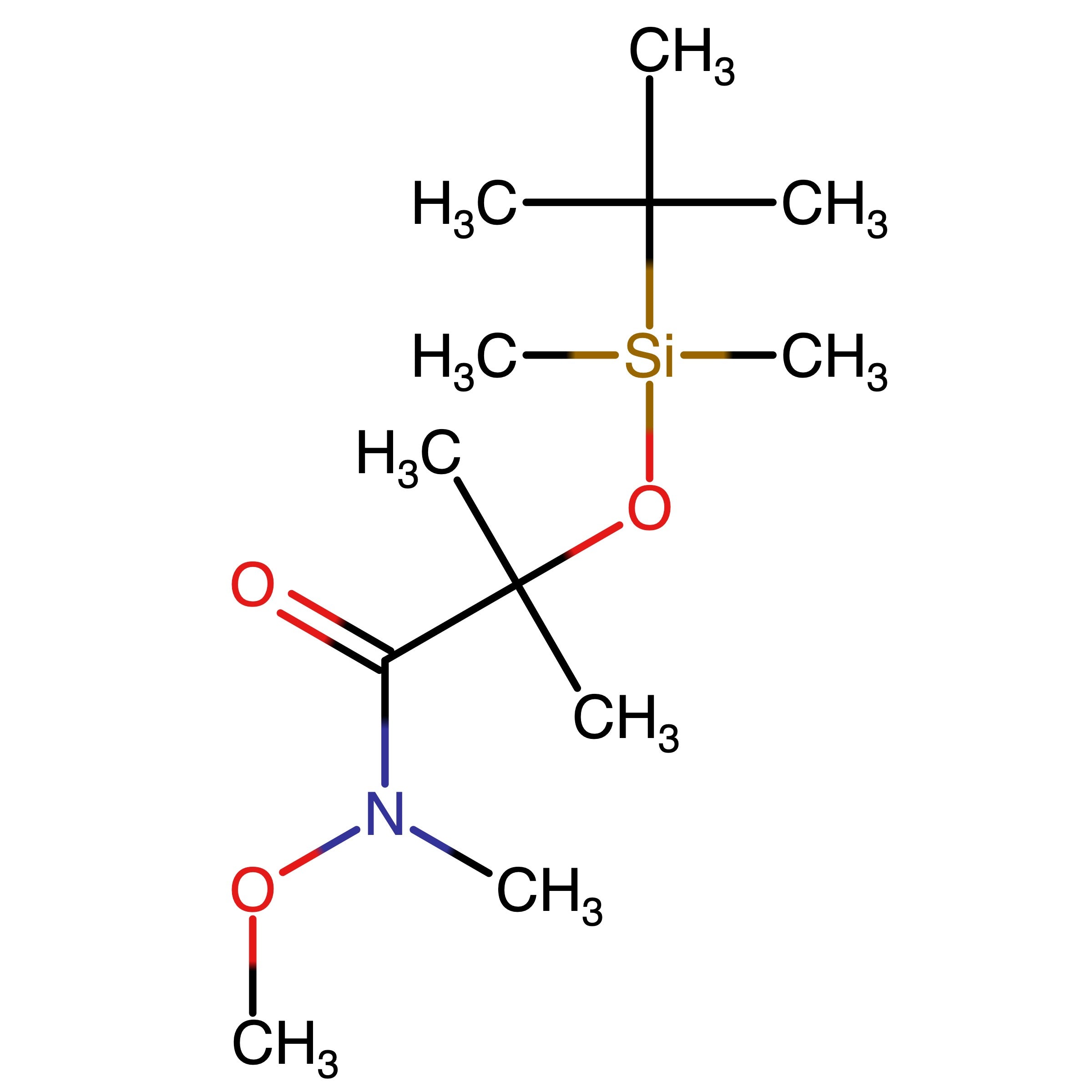 CAS 1219970-52-1 | 2-((tert-Butyldimethylsilyl)oxy)-N-methoxy-N,2-dimethylpropanamide