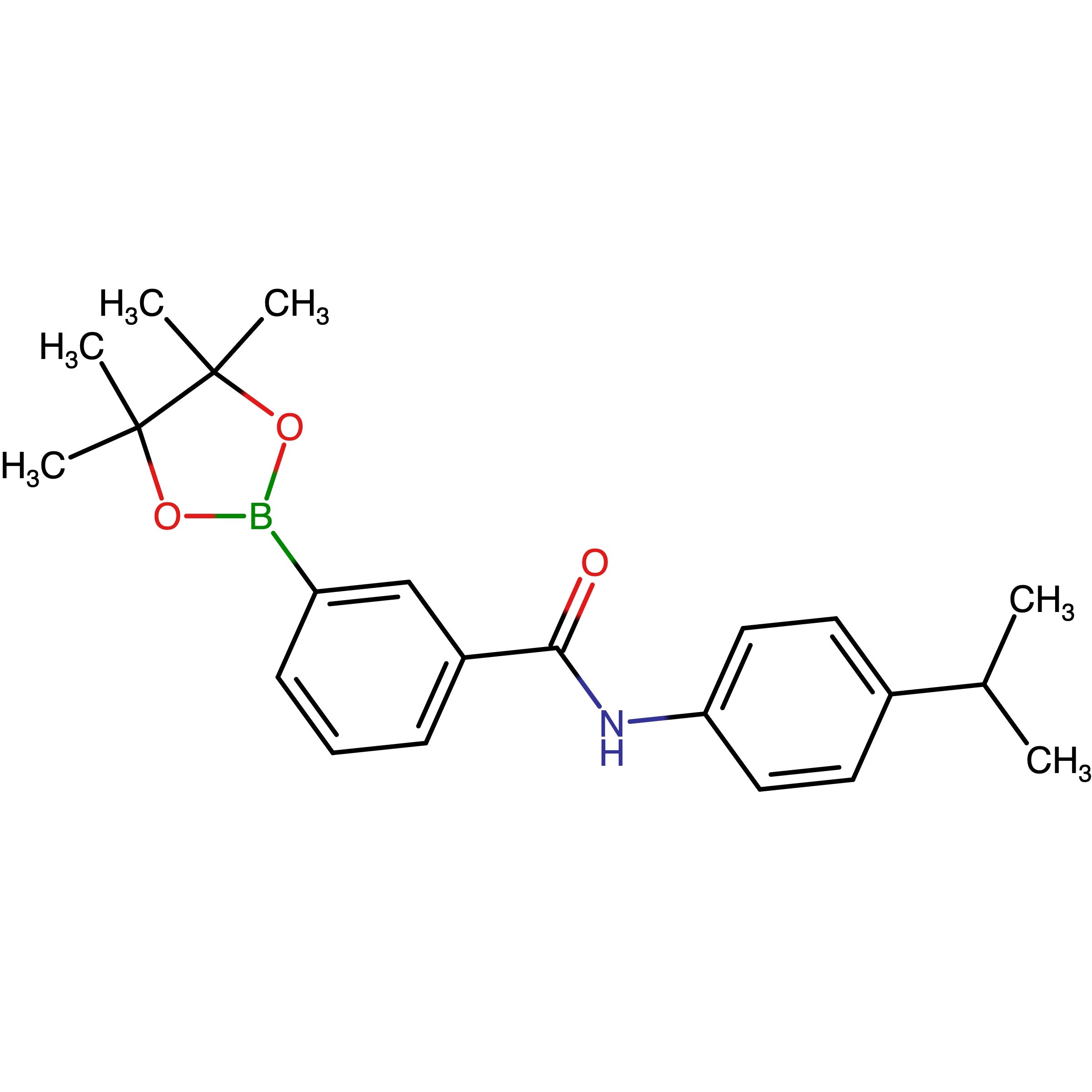 CAS 2171363-38-3 | N-(4-Propan-2-ylphenyl)-3-(4,4,5,5-tetramethyl-1,3,2-dioxaborolan-2-yl)benzamide