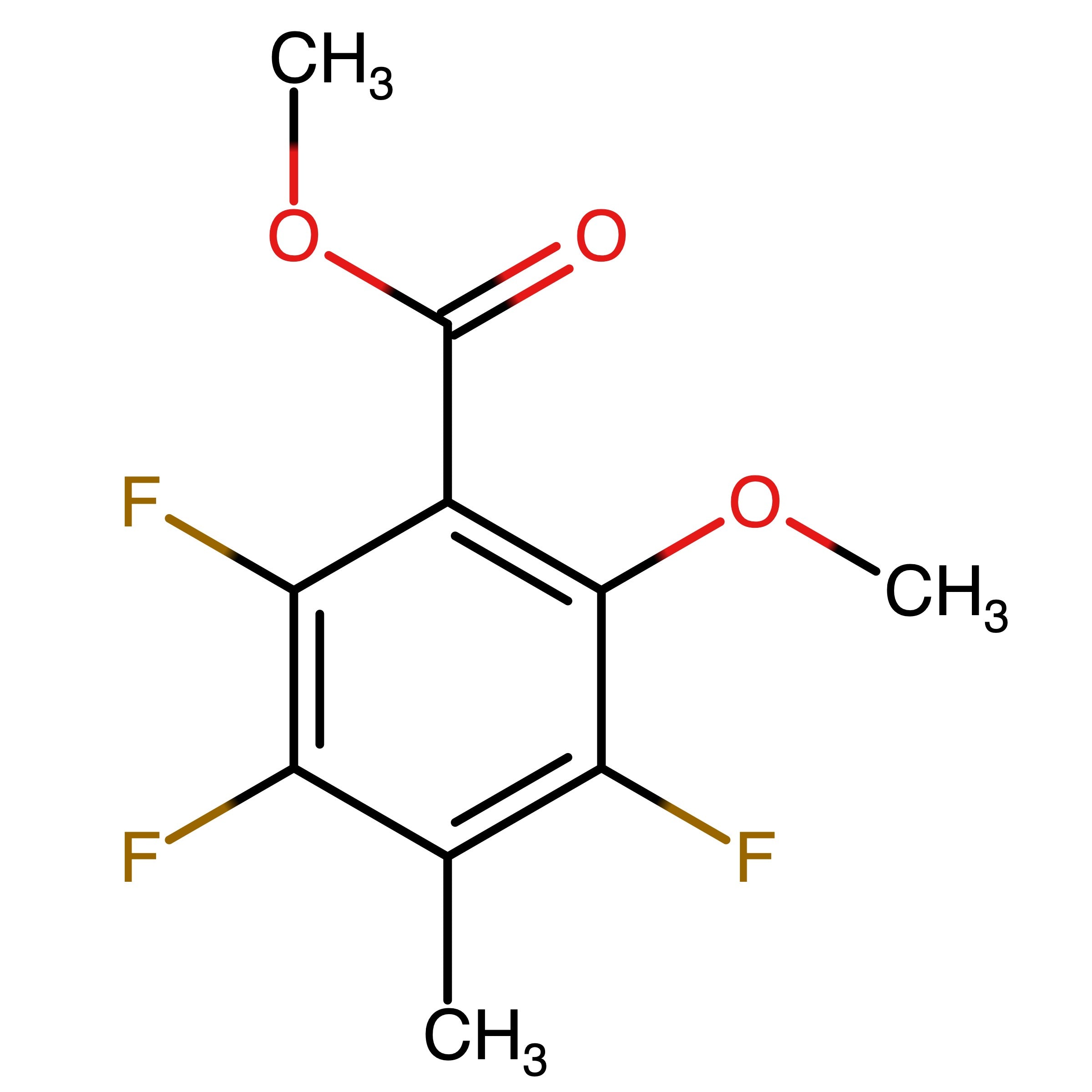 CAS 119333-46-9 | Methyl 2,3,5-trifluoro-6-methoxy-4-methylbenzoate